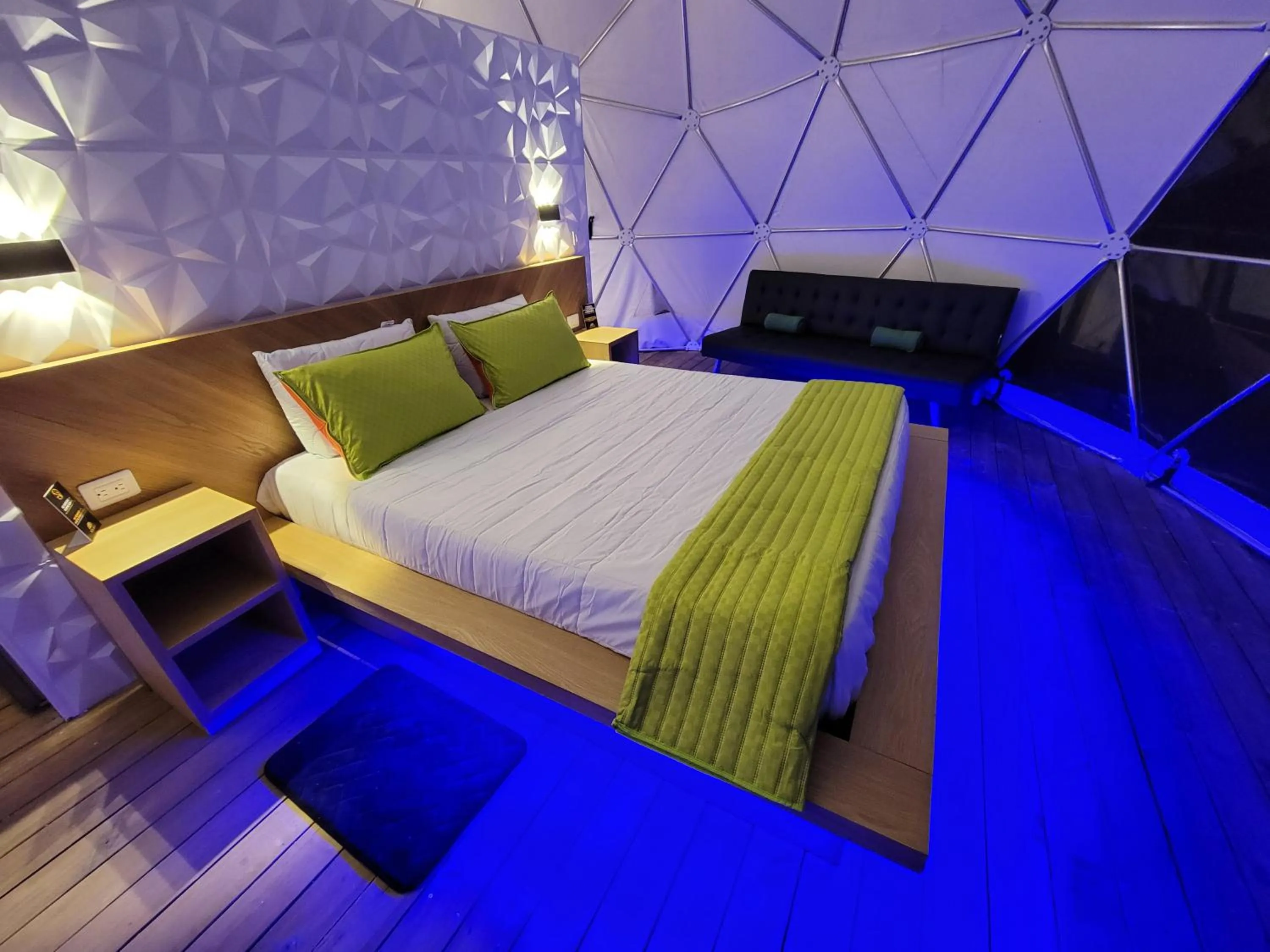 Bedroom, Bed in Solaris Glamping Exclusive