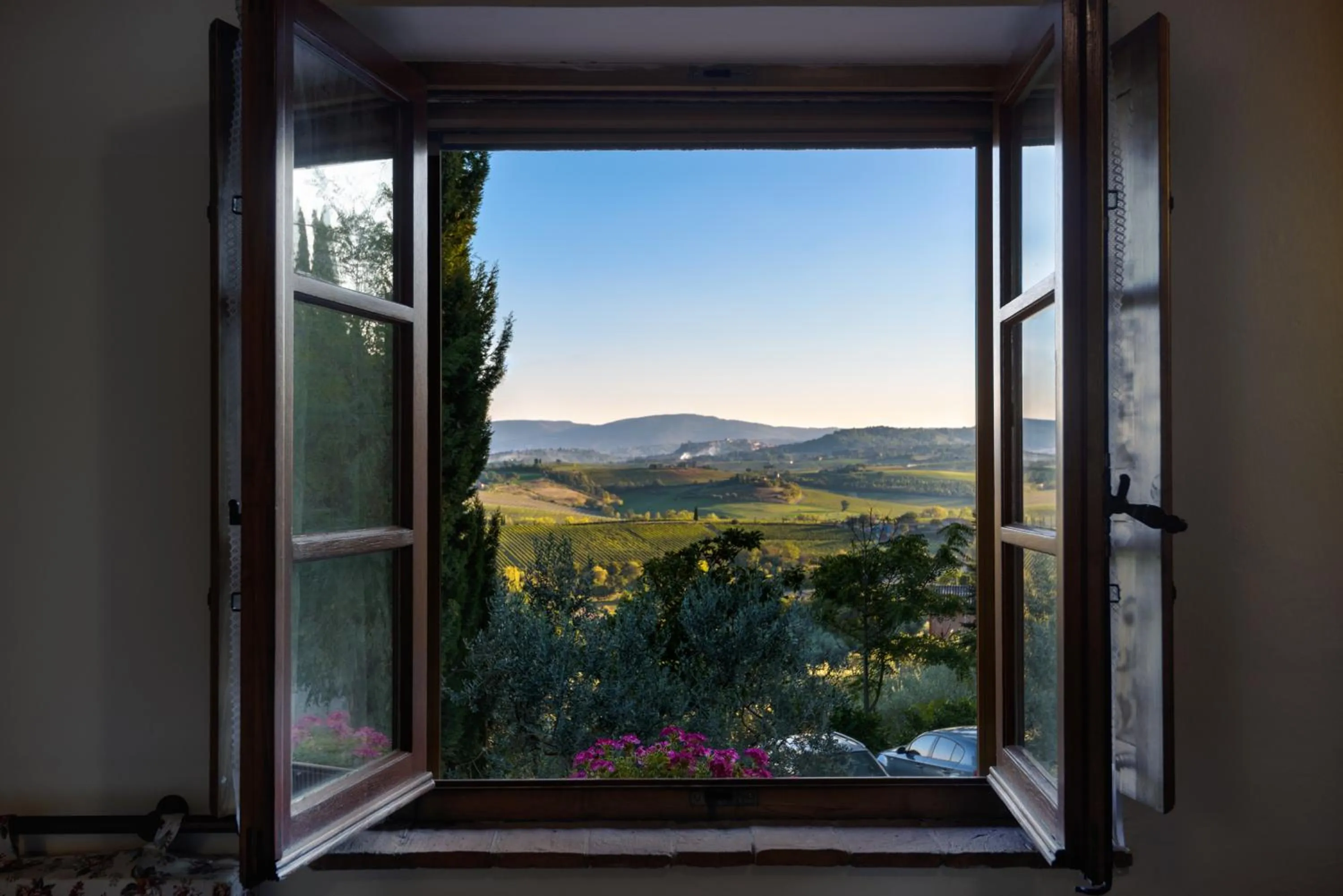 Living room in La Casa Delle Querce