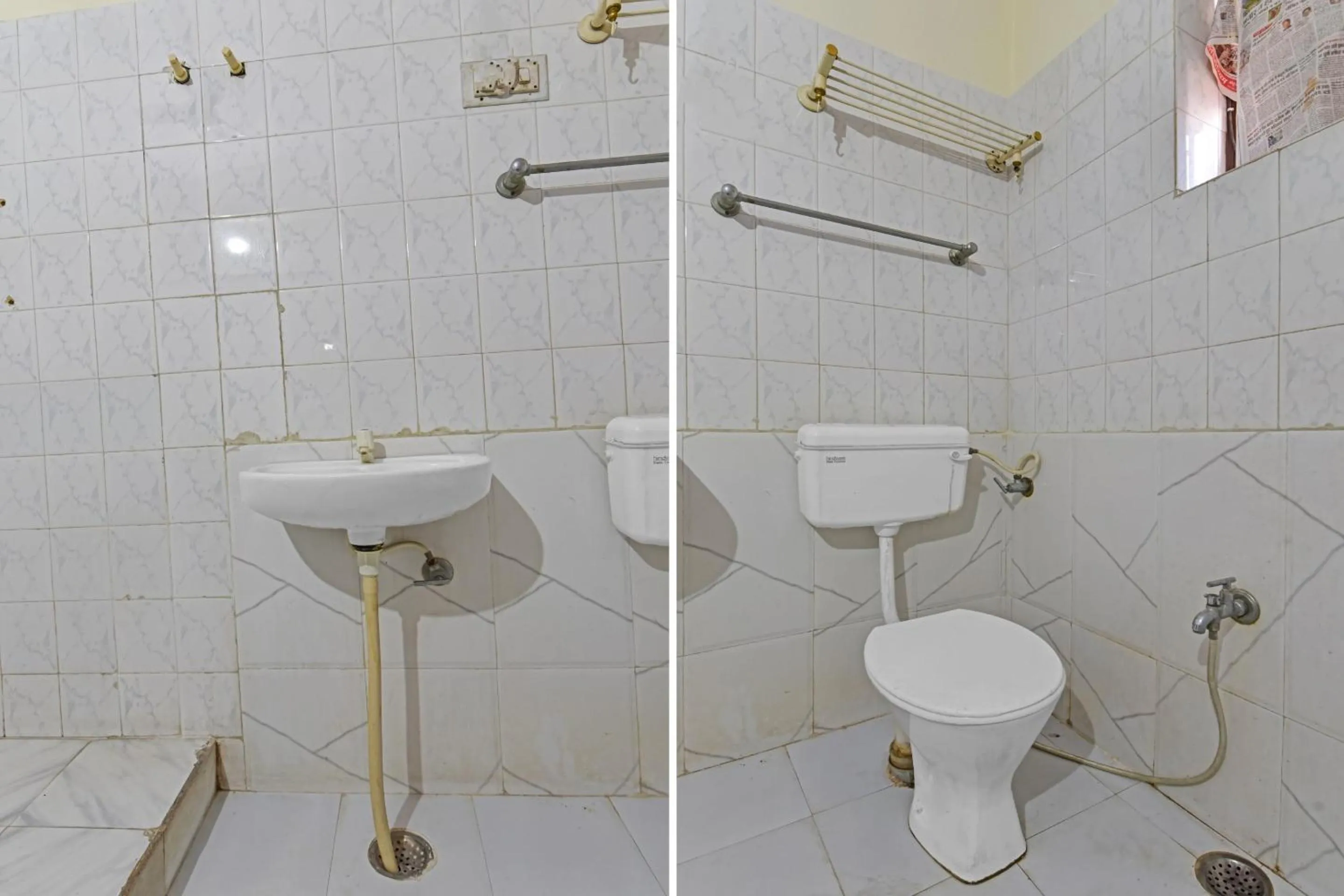 Bathroom in Hotel O Om Naman