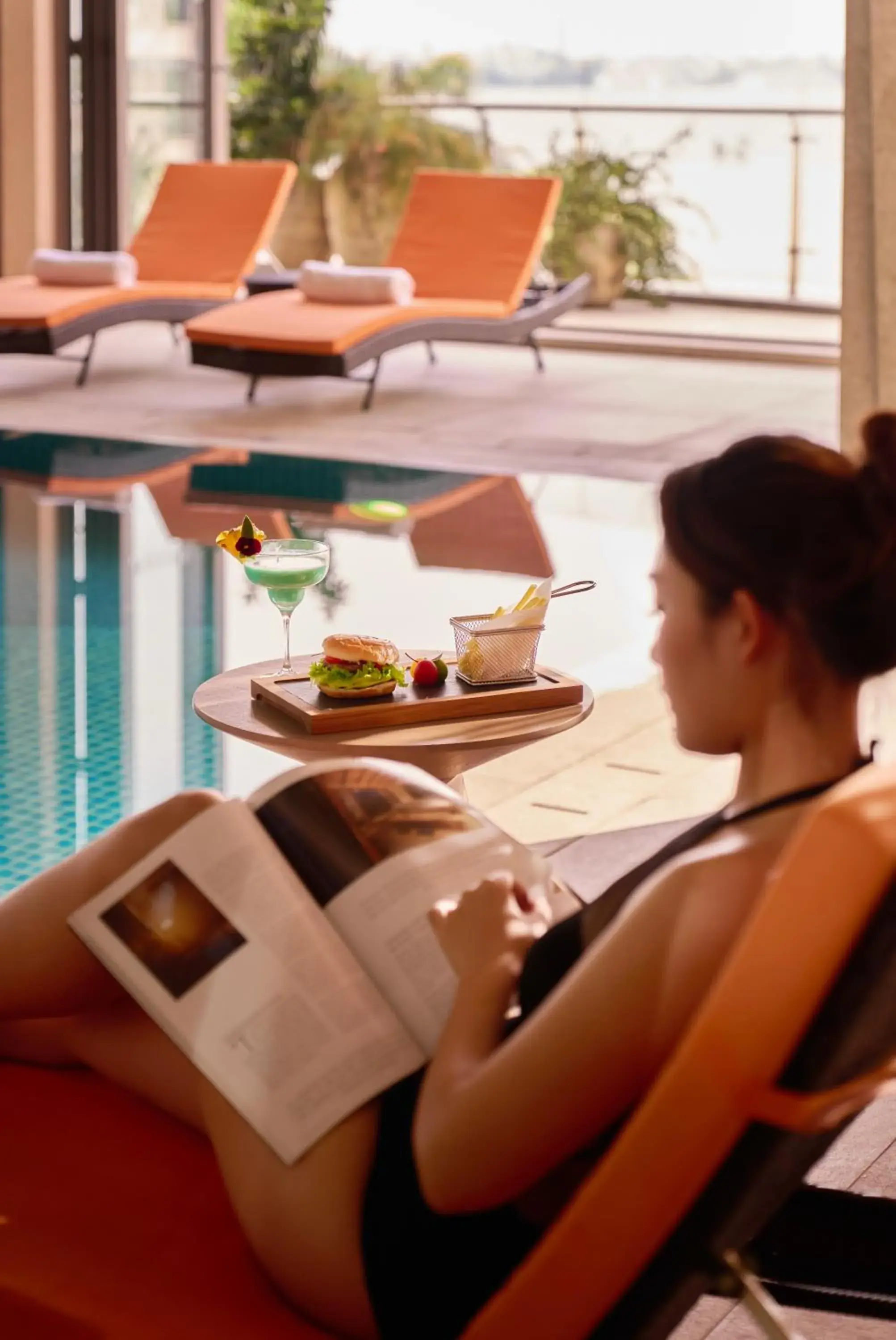 Swimming pool in PARKROYAL Serviced Suites Hanoi Swimming pool in PARKROYAL Serviced Suites Hanoi