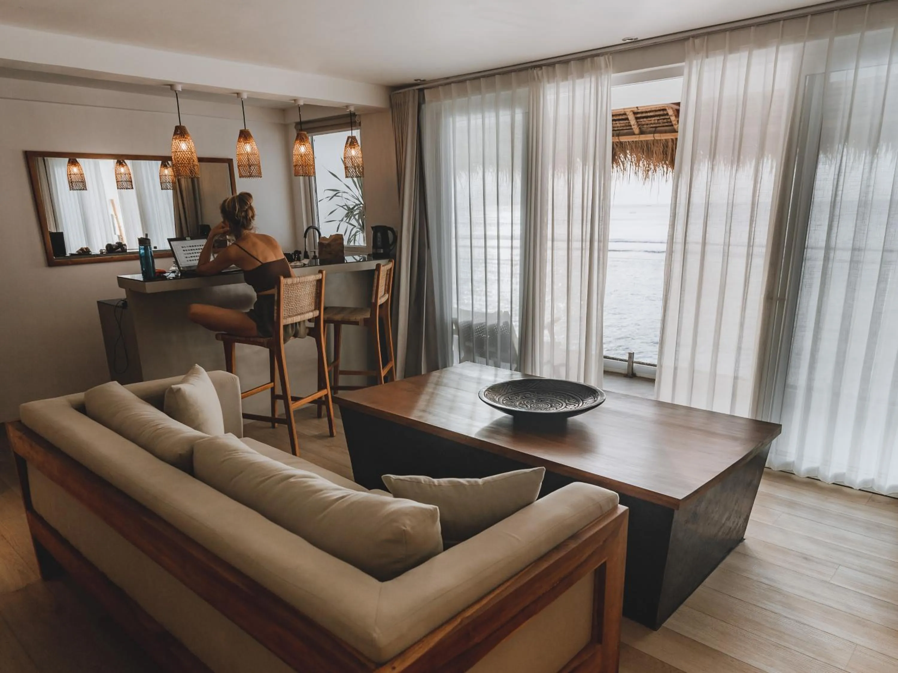 kitchen in Legends Beachfront Resort