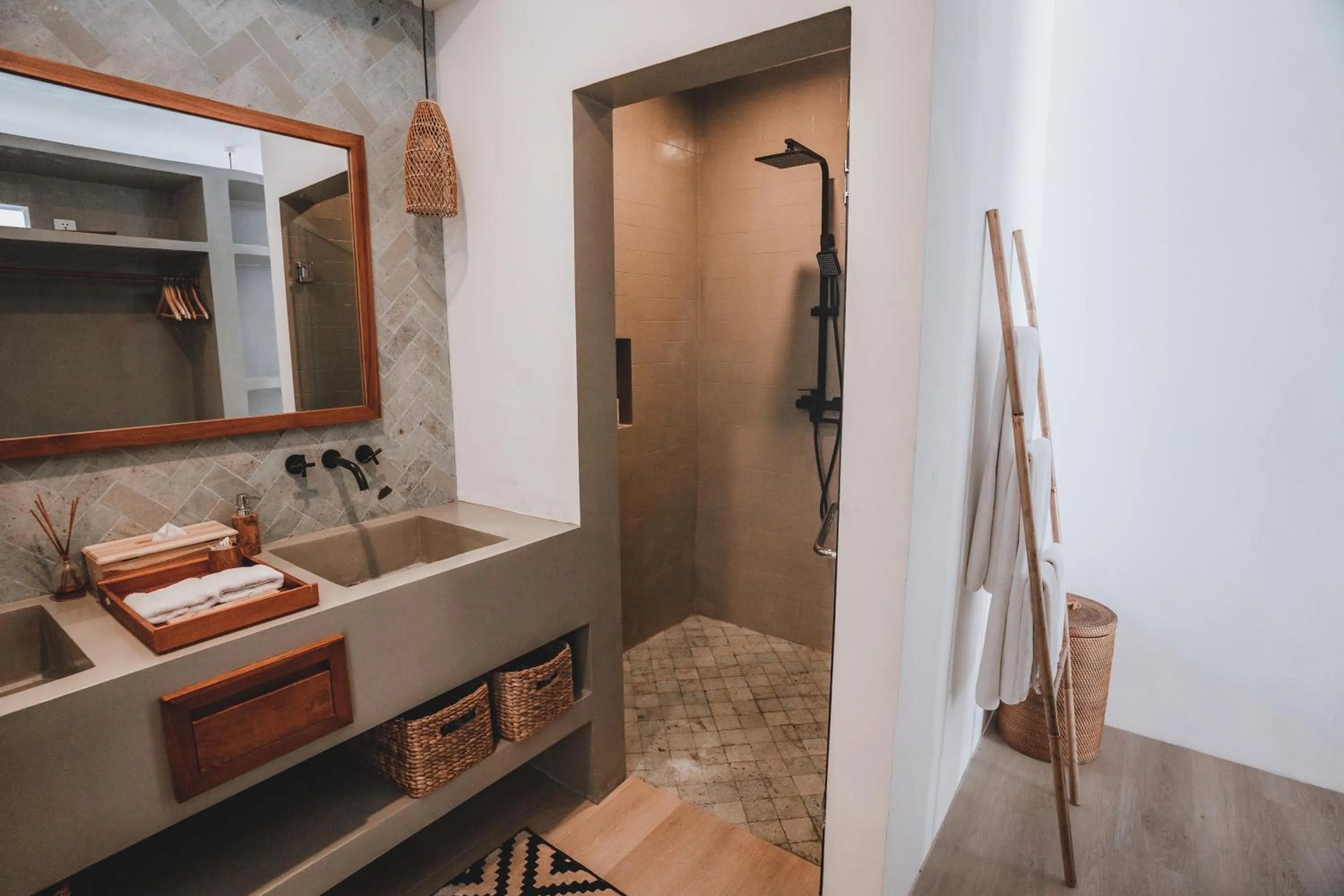 Bathroom in Legends Beachfront Resort
