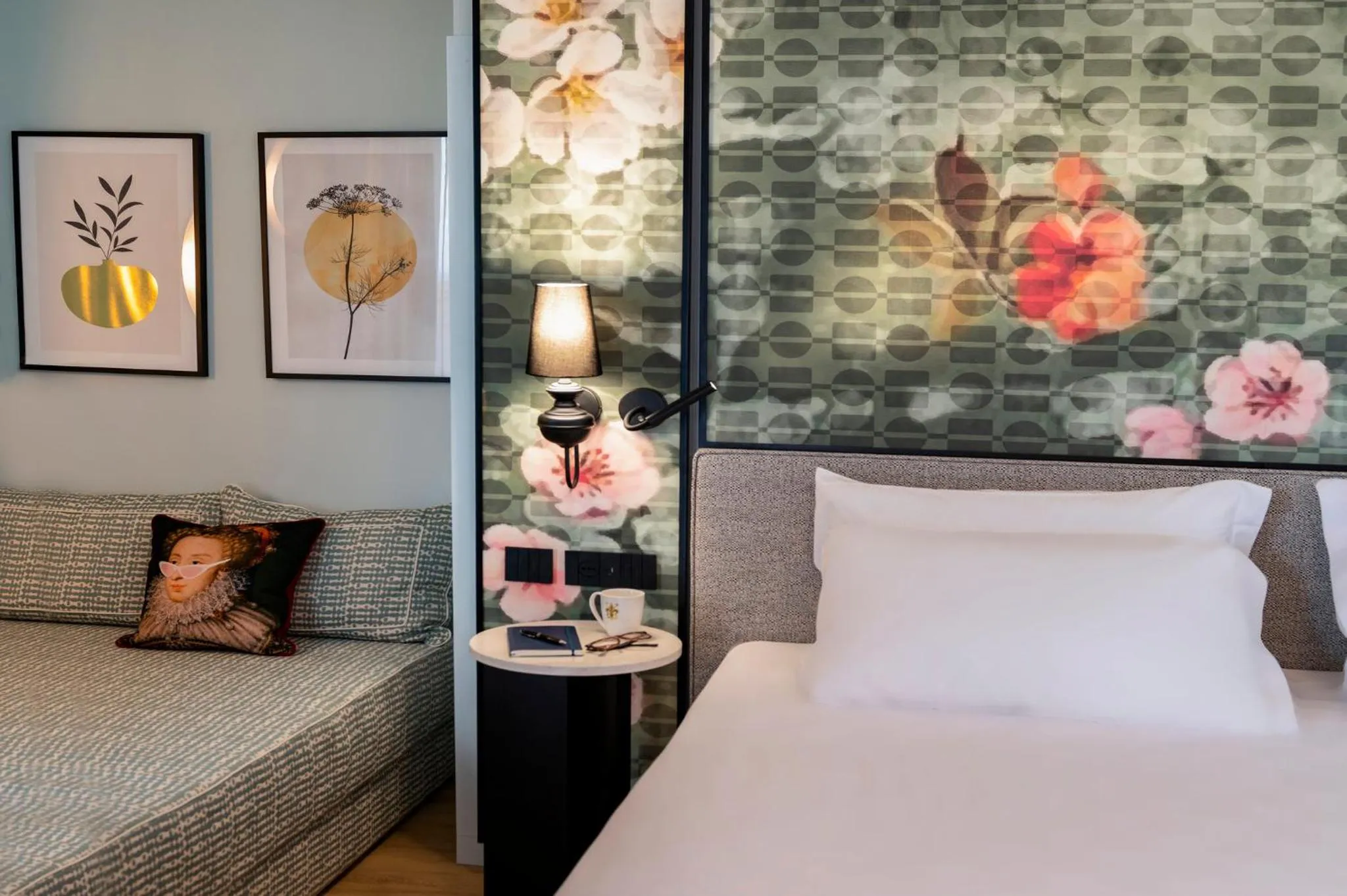 Photo of the whole room, Bed in Hotel Indigo Florence by IHG