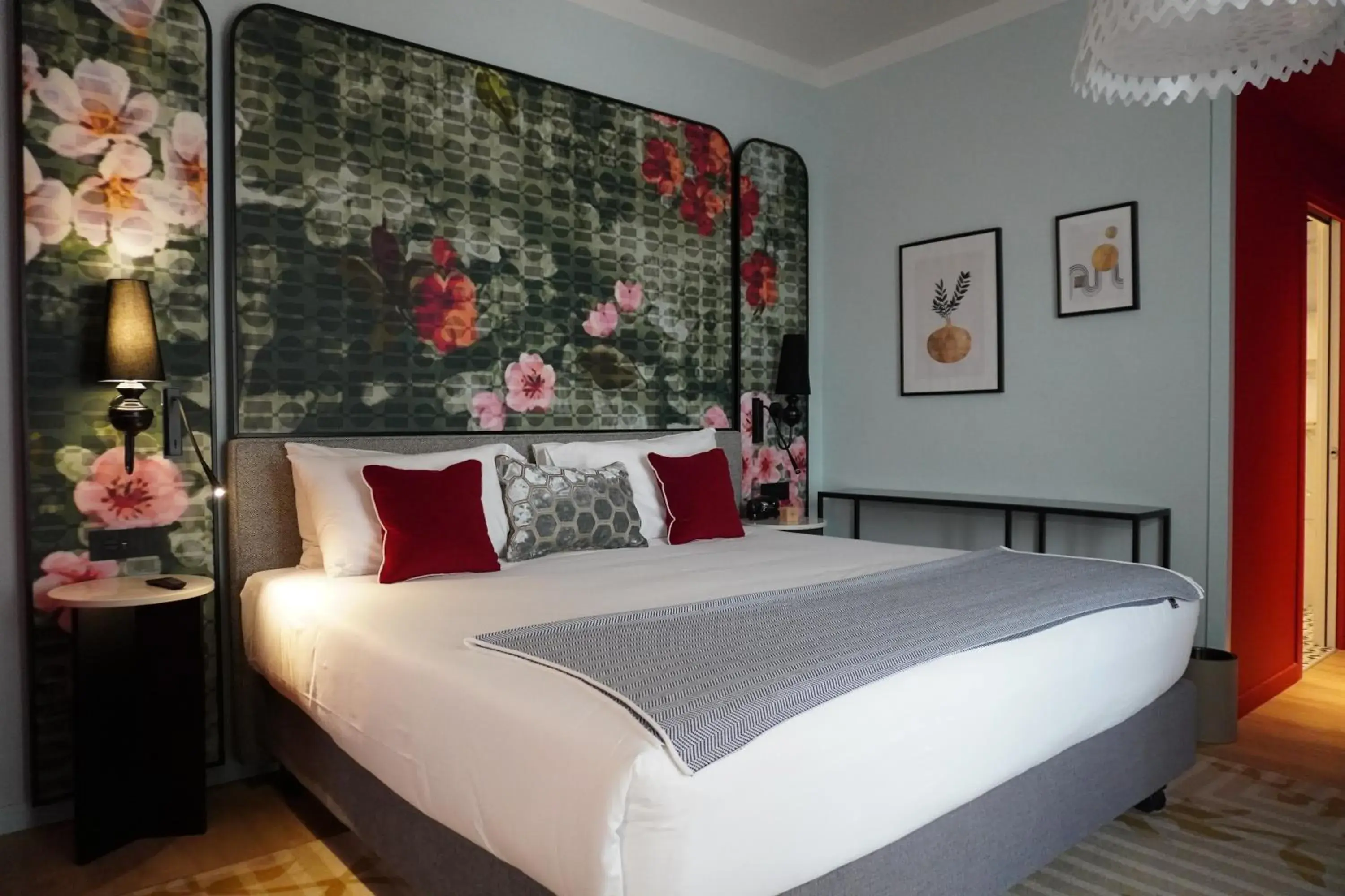 Bedroom, Bed in Hotel Indigo Florence by IHG Bedroom, Bed in Hotel Indigo Florence by IHG