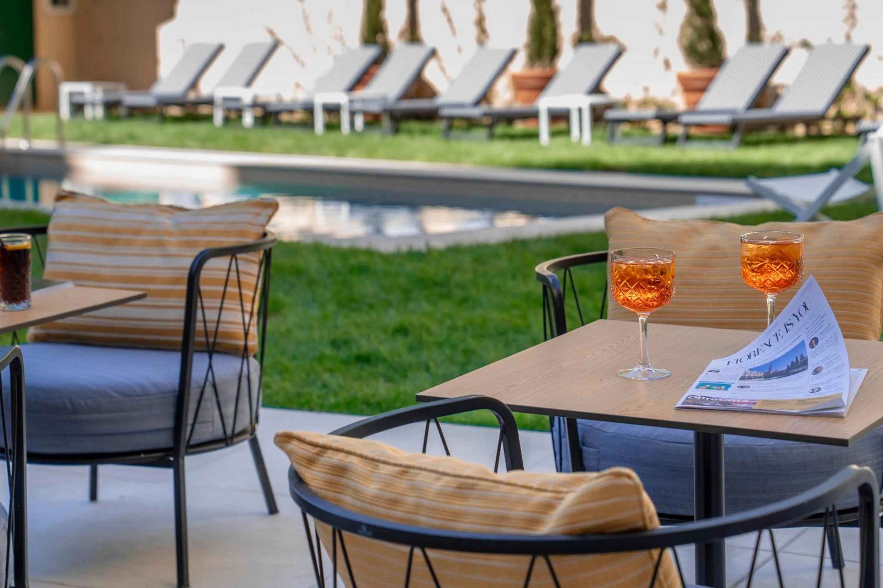 Swimming pool in Hotel Indigo Florence by IHG