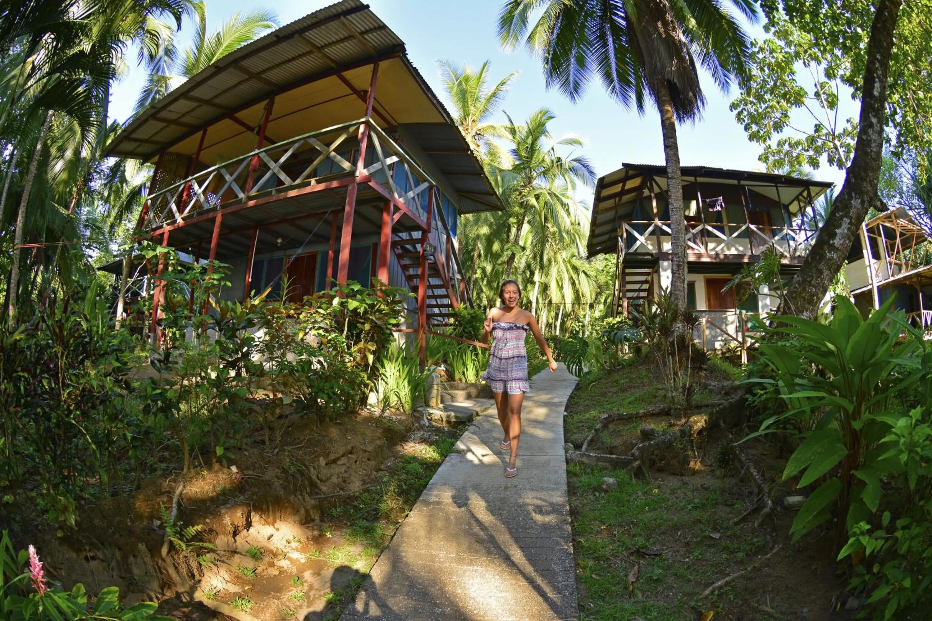 Facade/entrance in Poor Man's Paradise Lodge