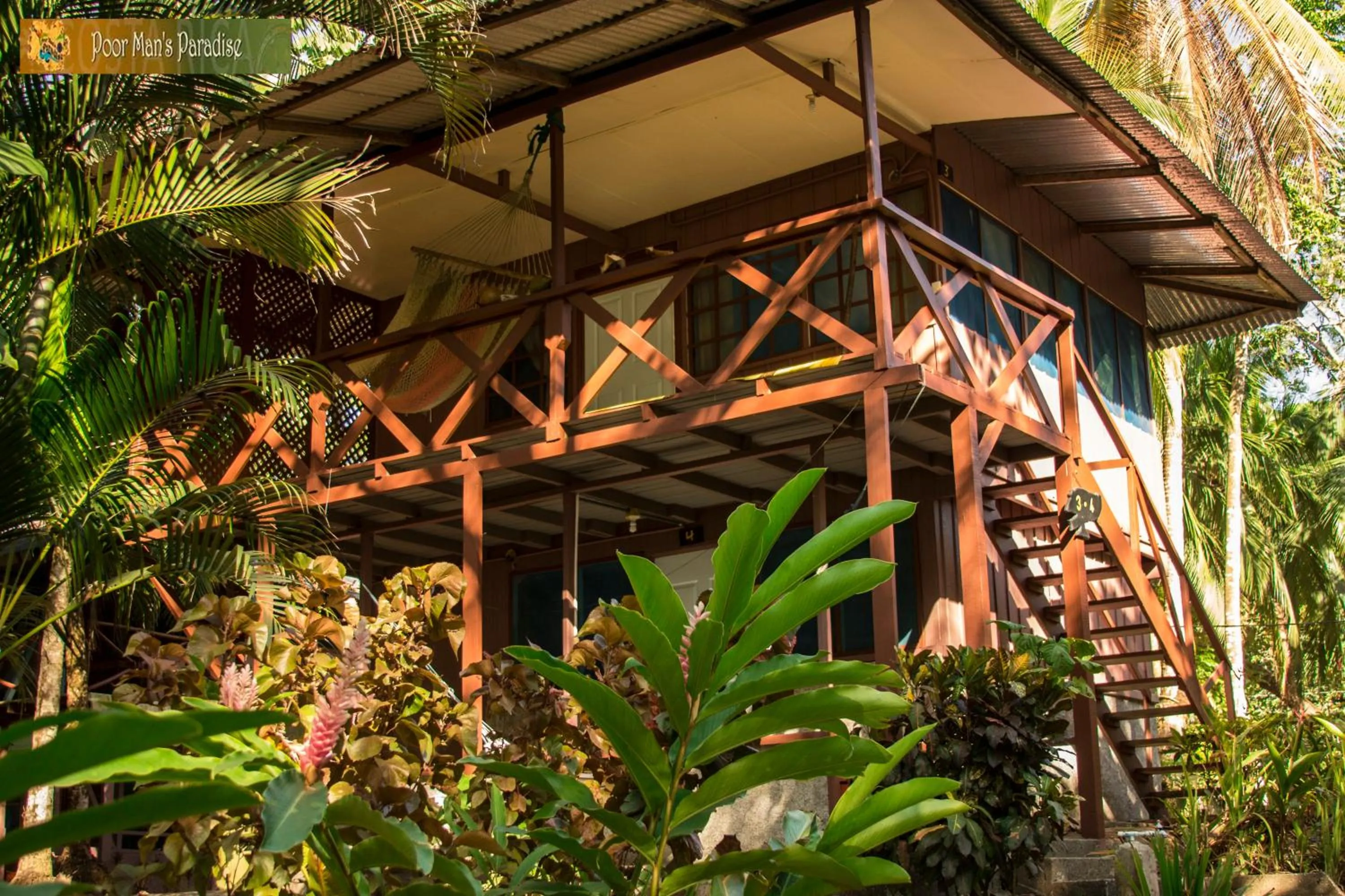 Garden in Poor Man's Paradise Lodge