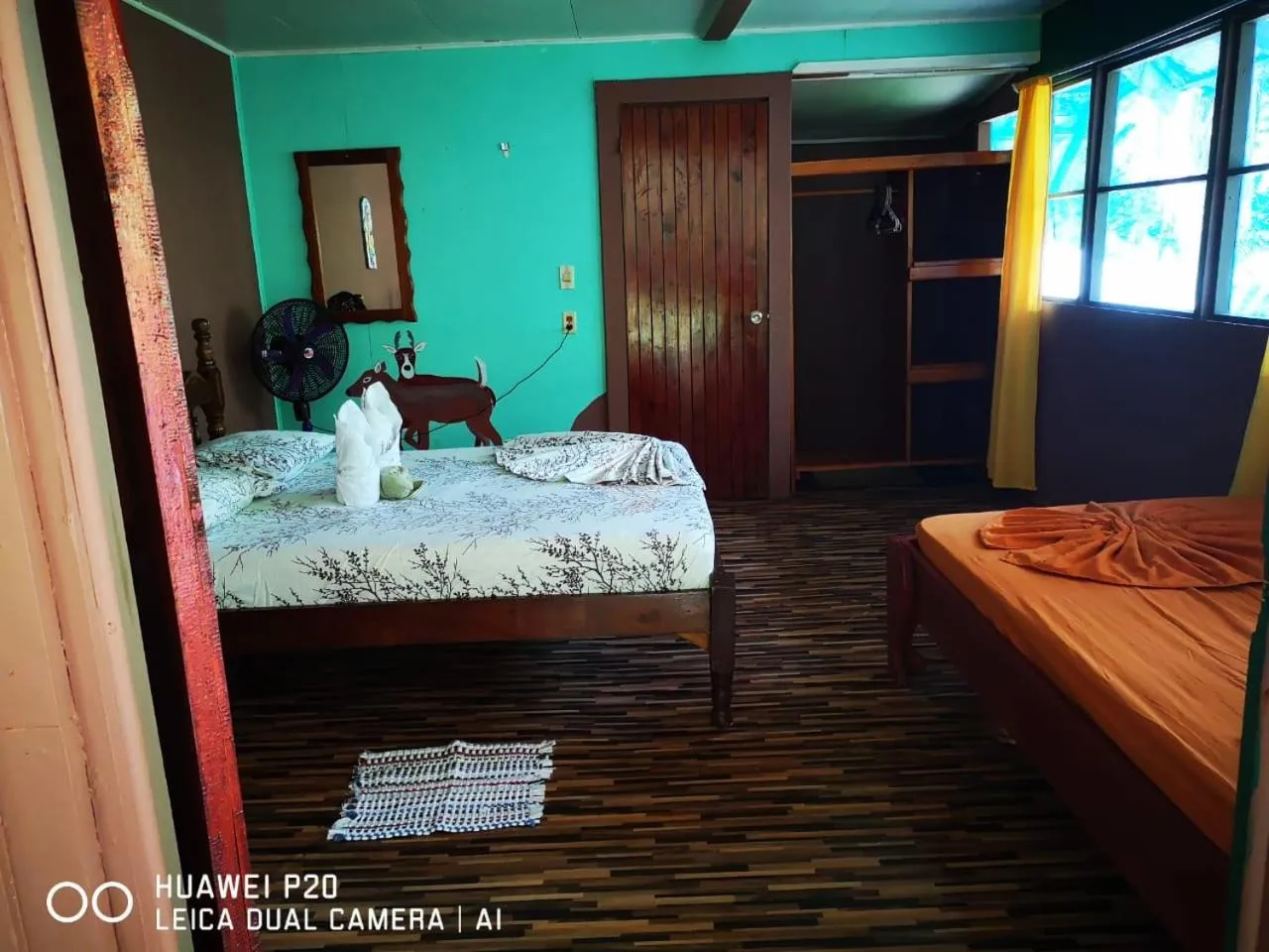 Bed in Poor Man's Paradise Lodge