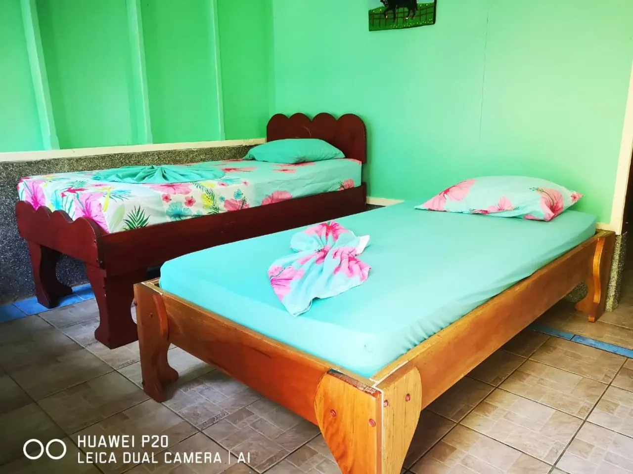 Bed in Poor Man's Paradise Lodge