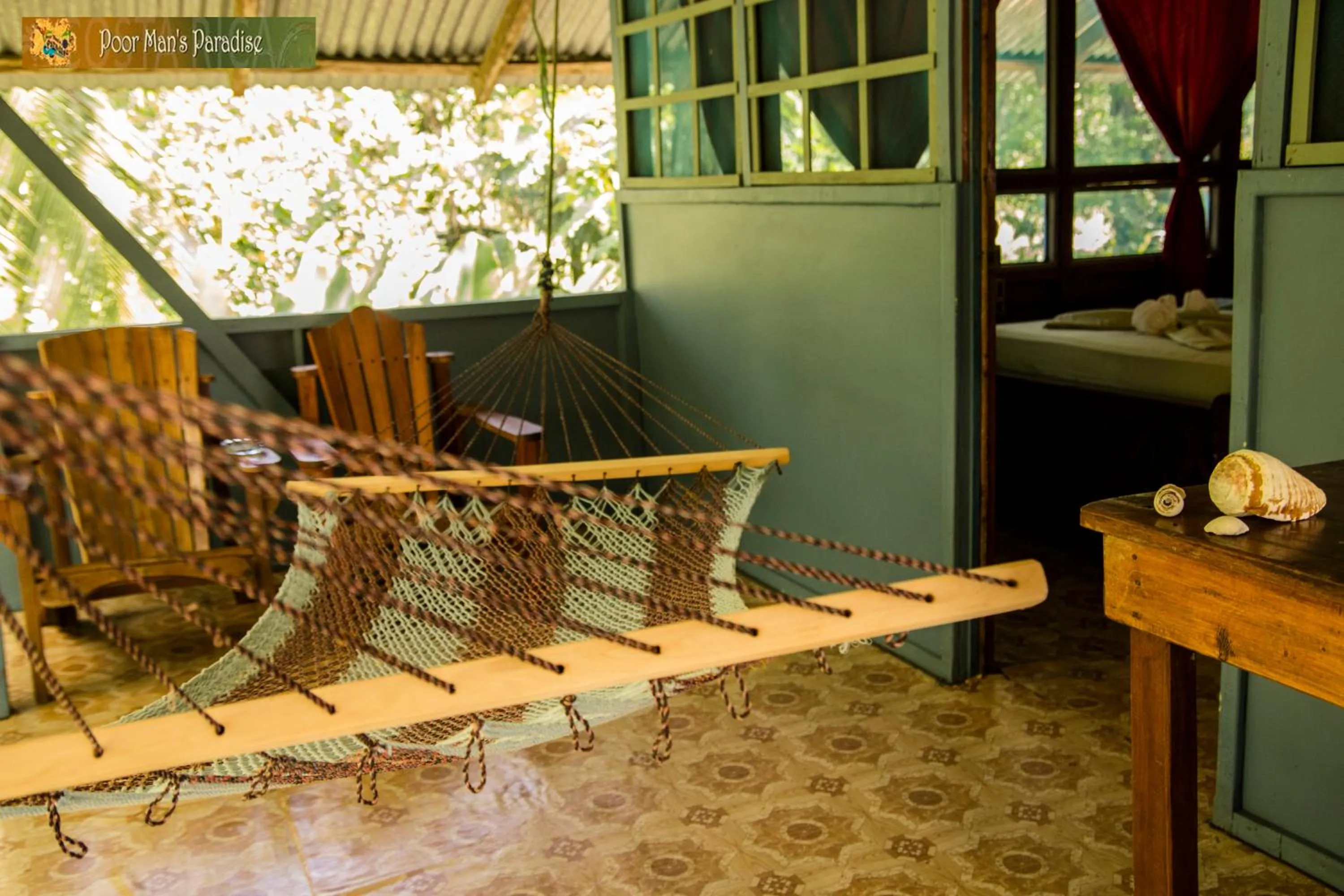 Balcony/Terrace in Poor Man's Paradise Lodge