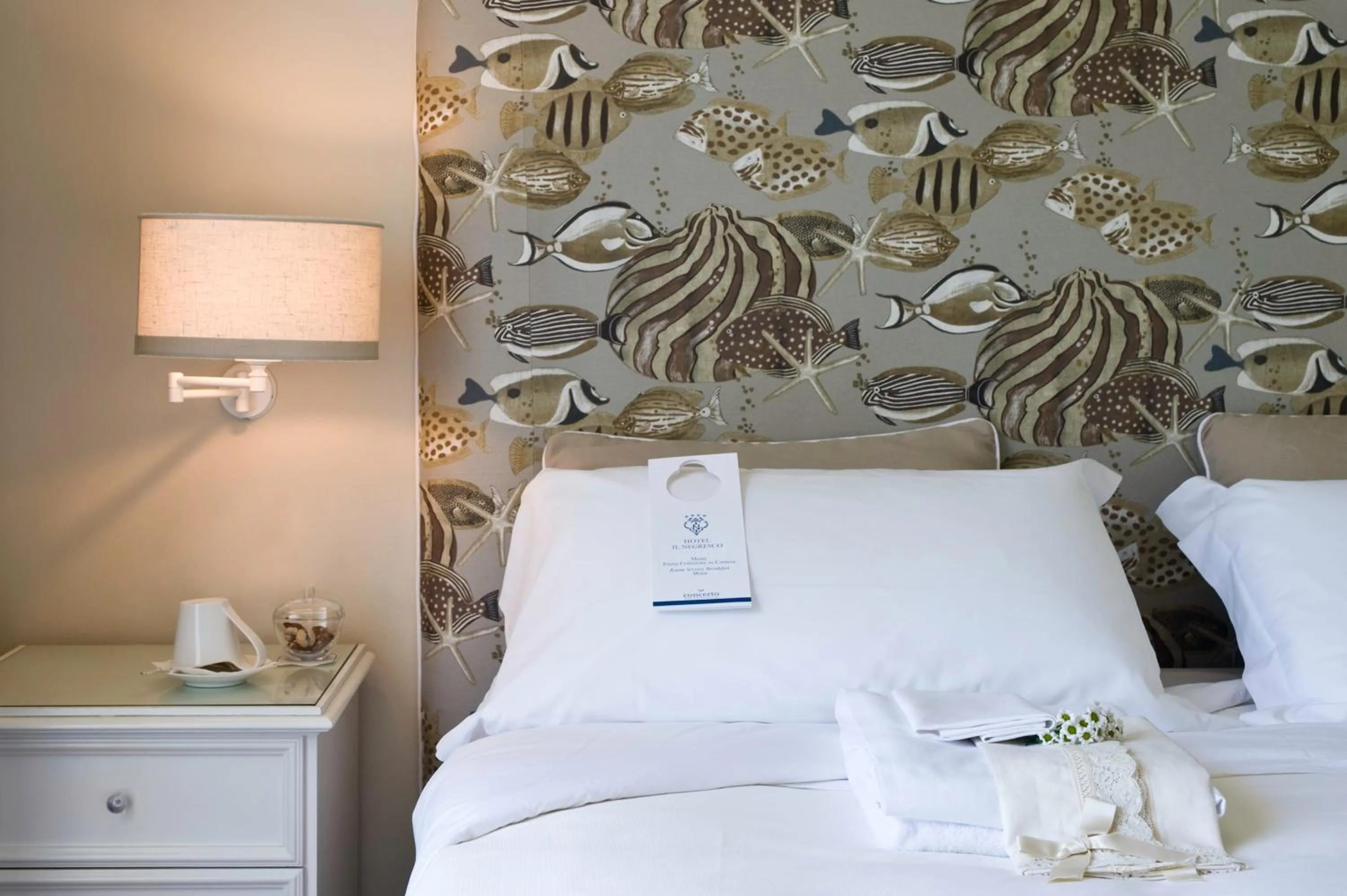 Photo of the whole room, Bed in Hotel Il Negresco