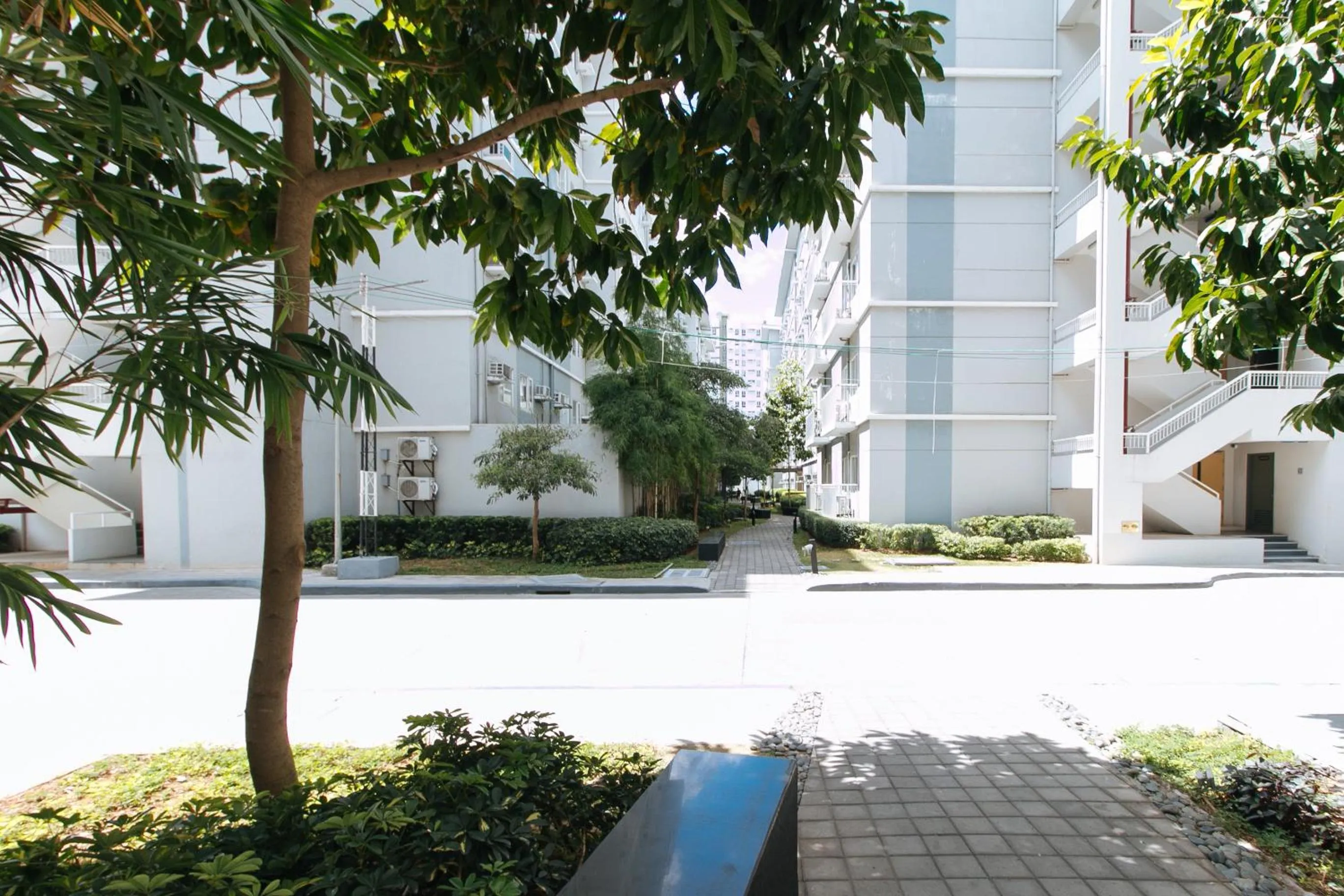 Property building in Jamah's Staycation at SMDC Trees Residences by RedDoorz