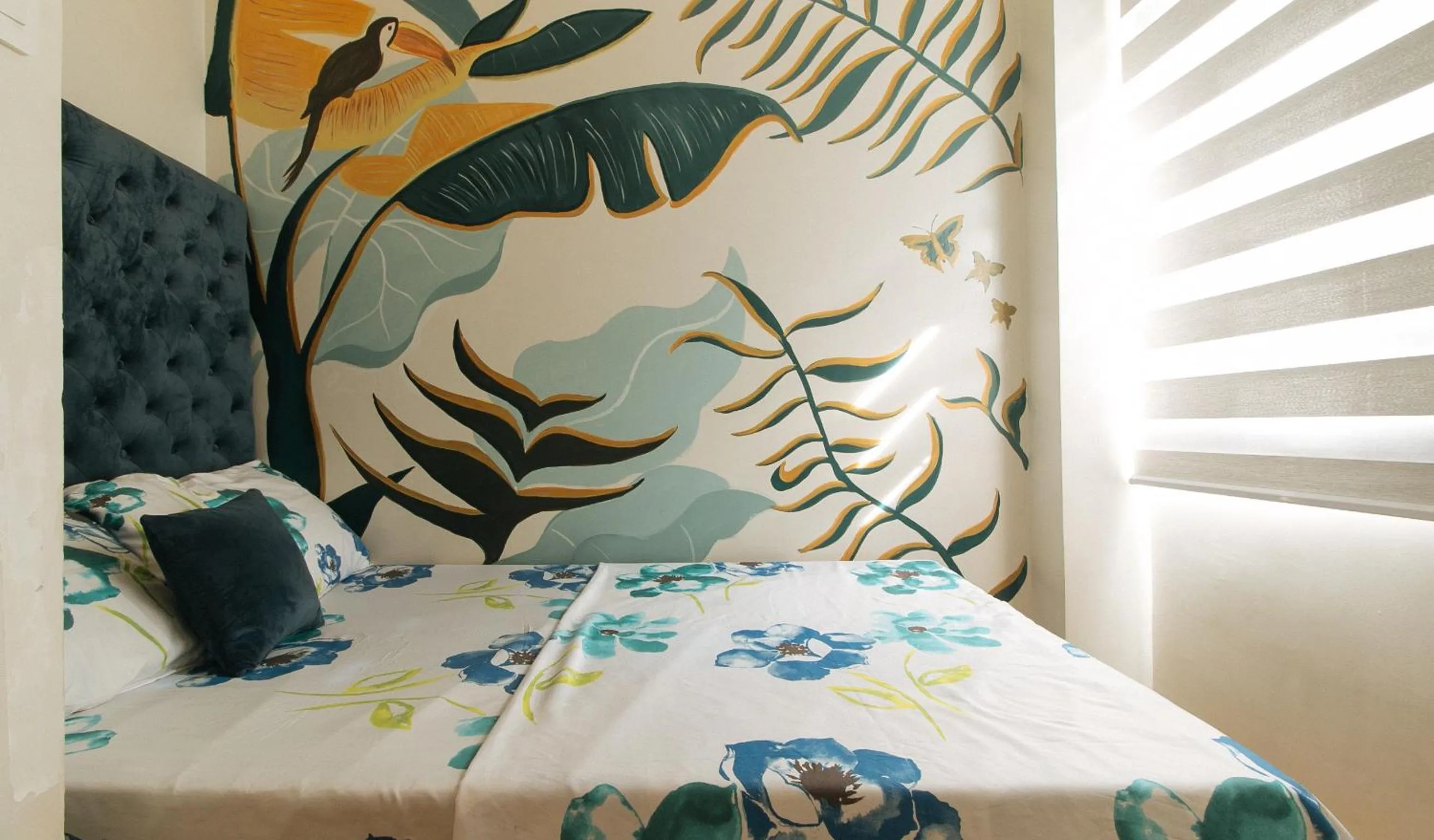 Bed in Jamah's Staycation at SMDC Trees Residences by RedDoorz