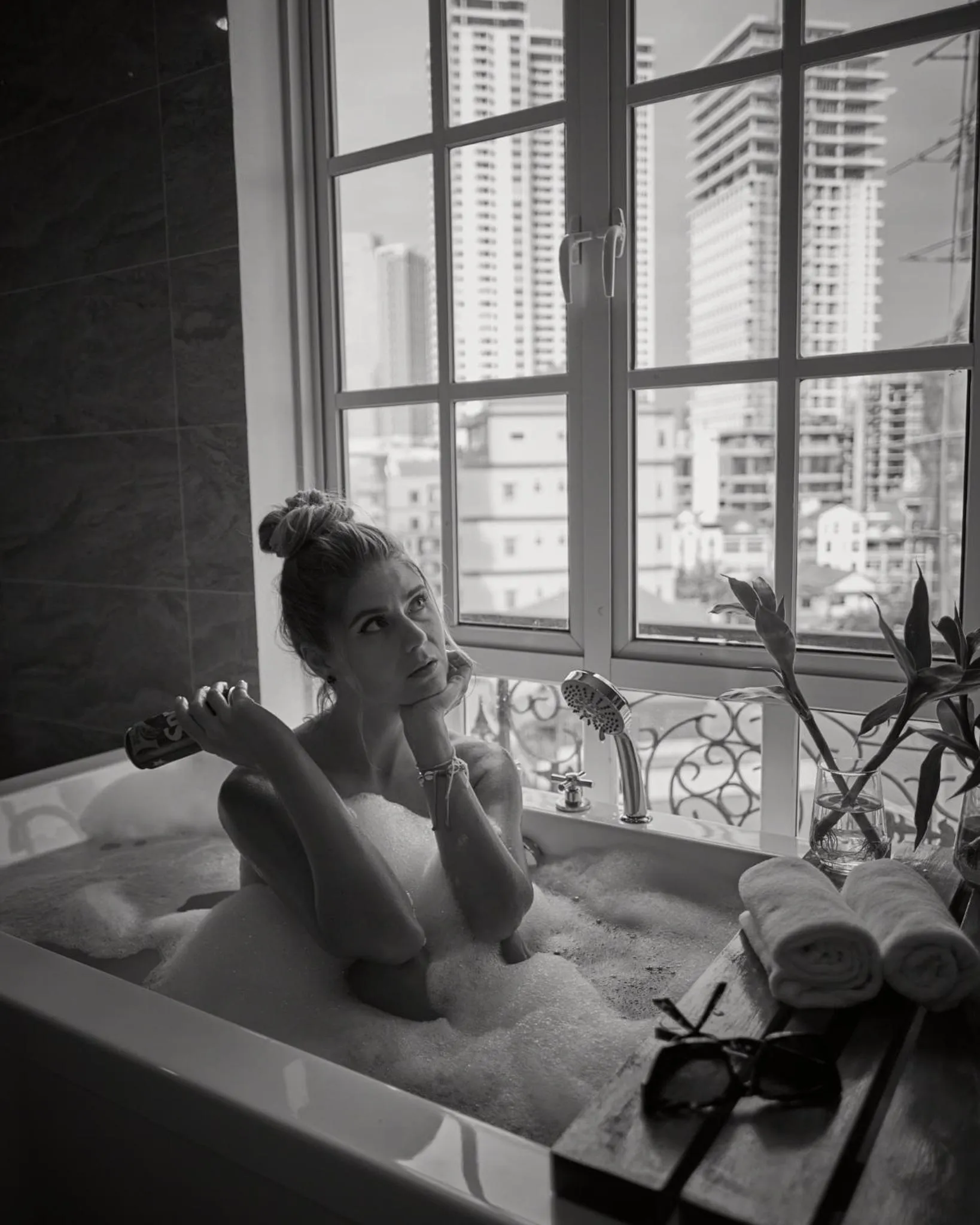 Bathroom in Mettavary Hotel