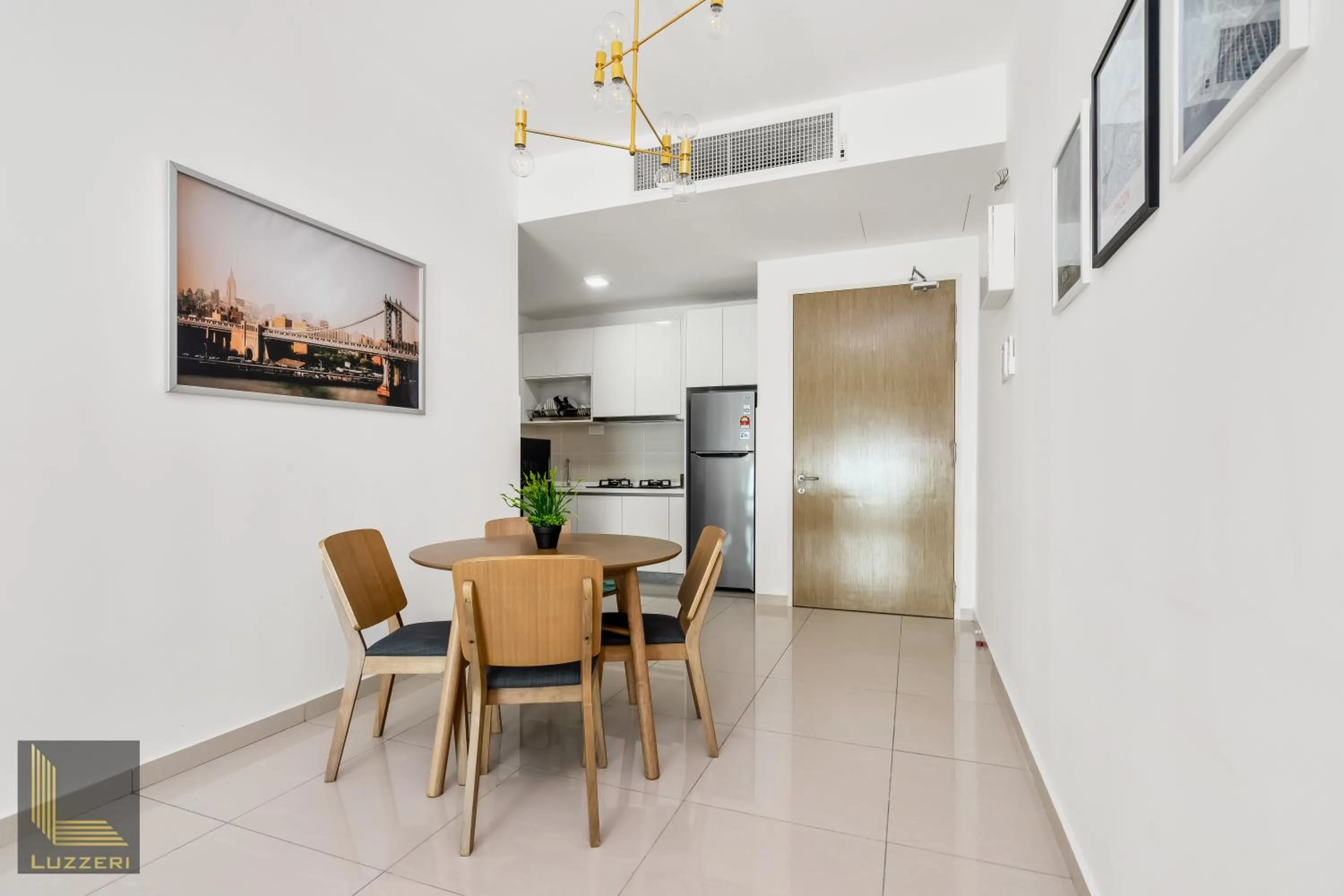 Dining area in Legasi Kampung Baru Guesthouse