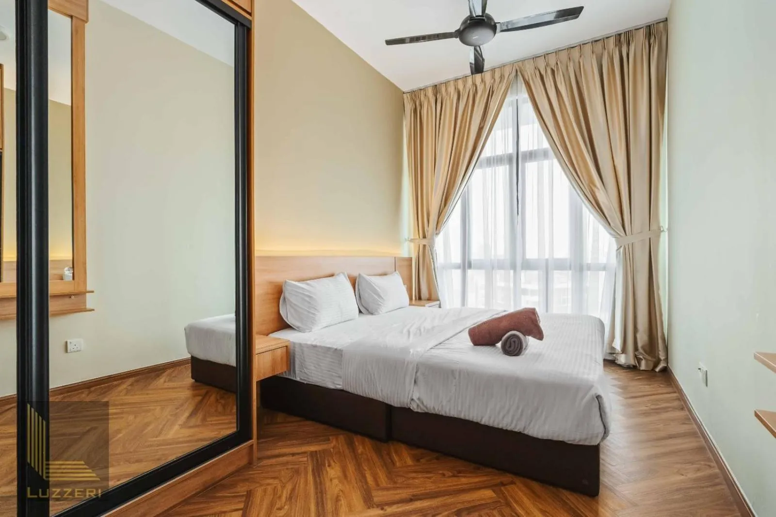 Bedroom, Bed in Legasi Kampung Baru Guesthouse