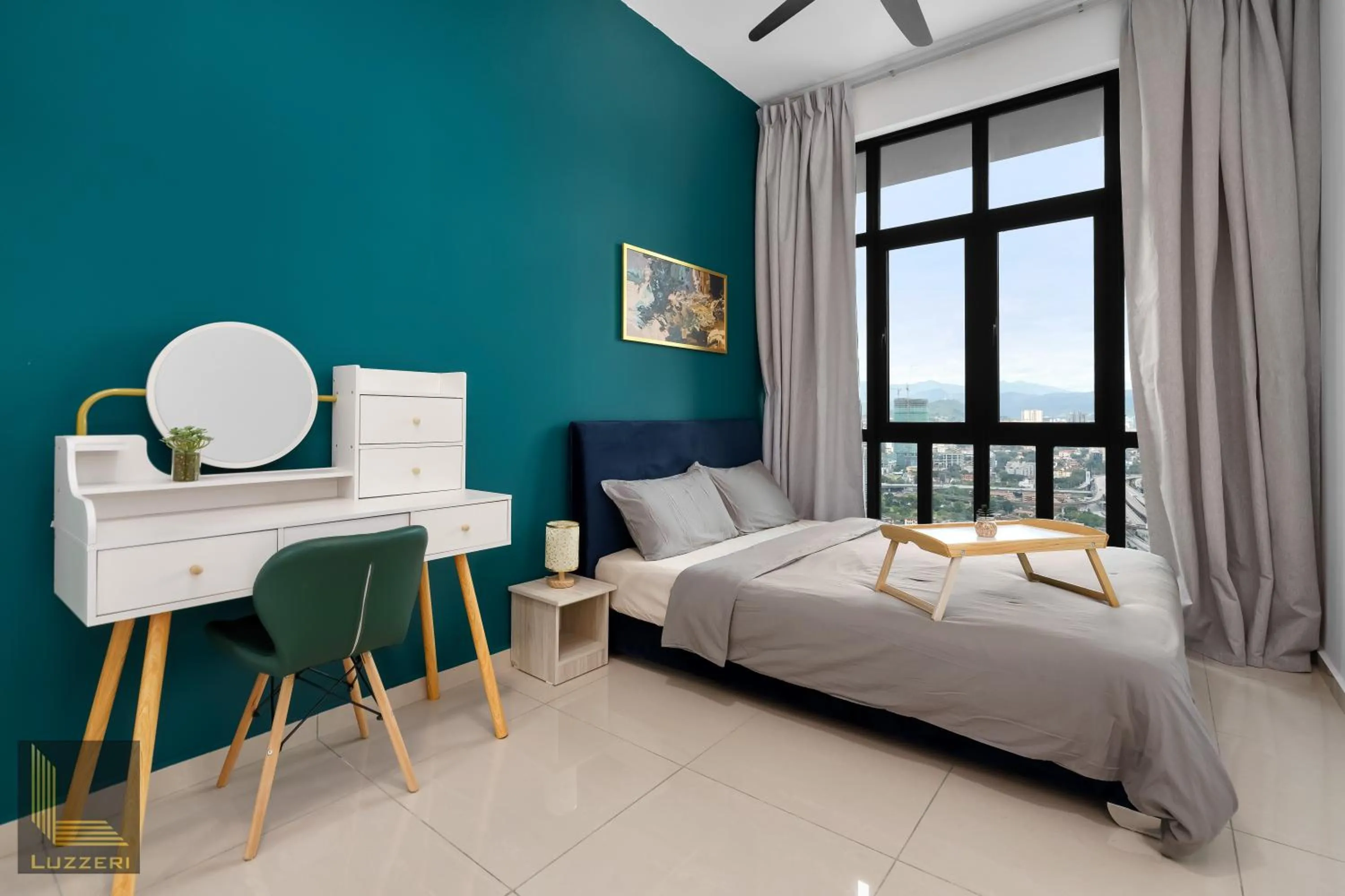 Bed in Legasi Kampung Baru Guesthouse