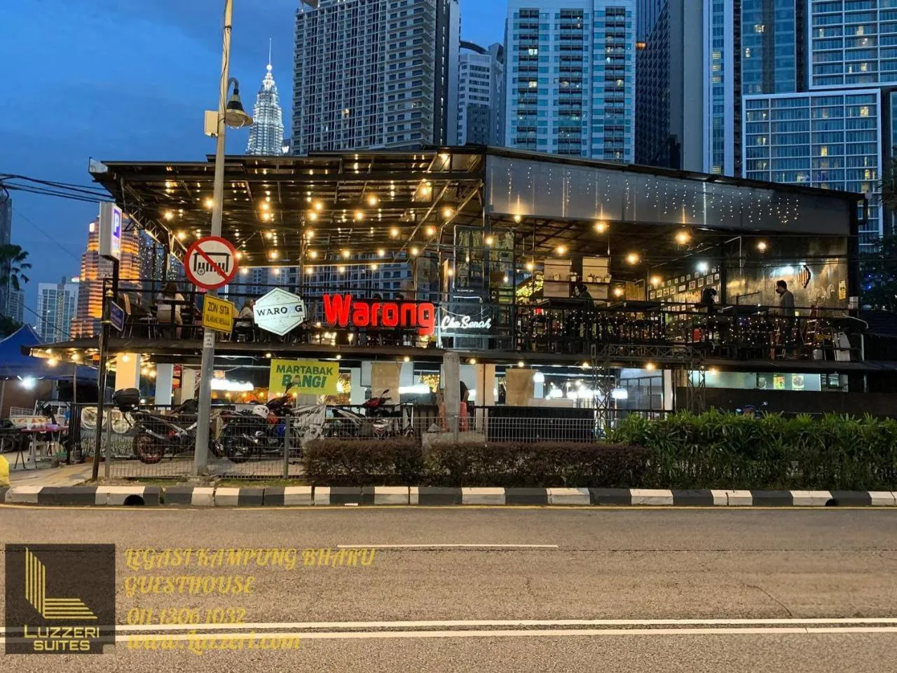 Restaurant/places to eat in Legasi Kampung Baru Guesthouse