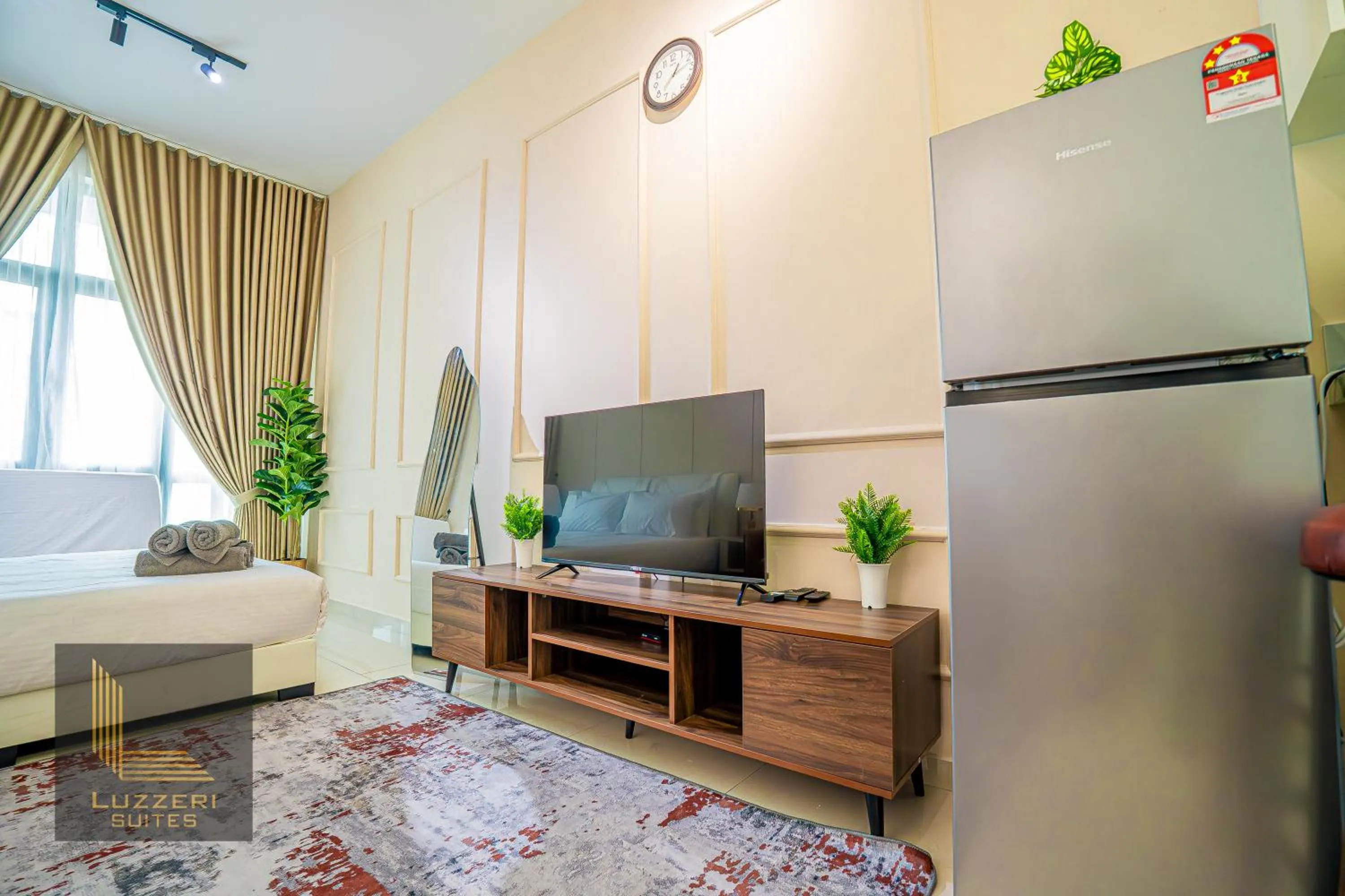 Bed in Legasi Kampung Baru Guesthouse