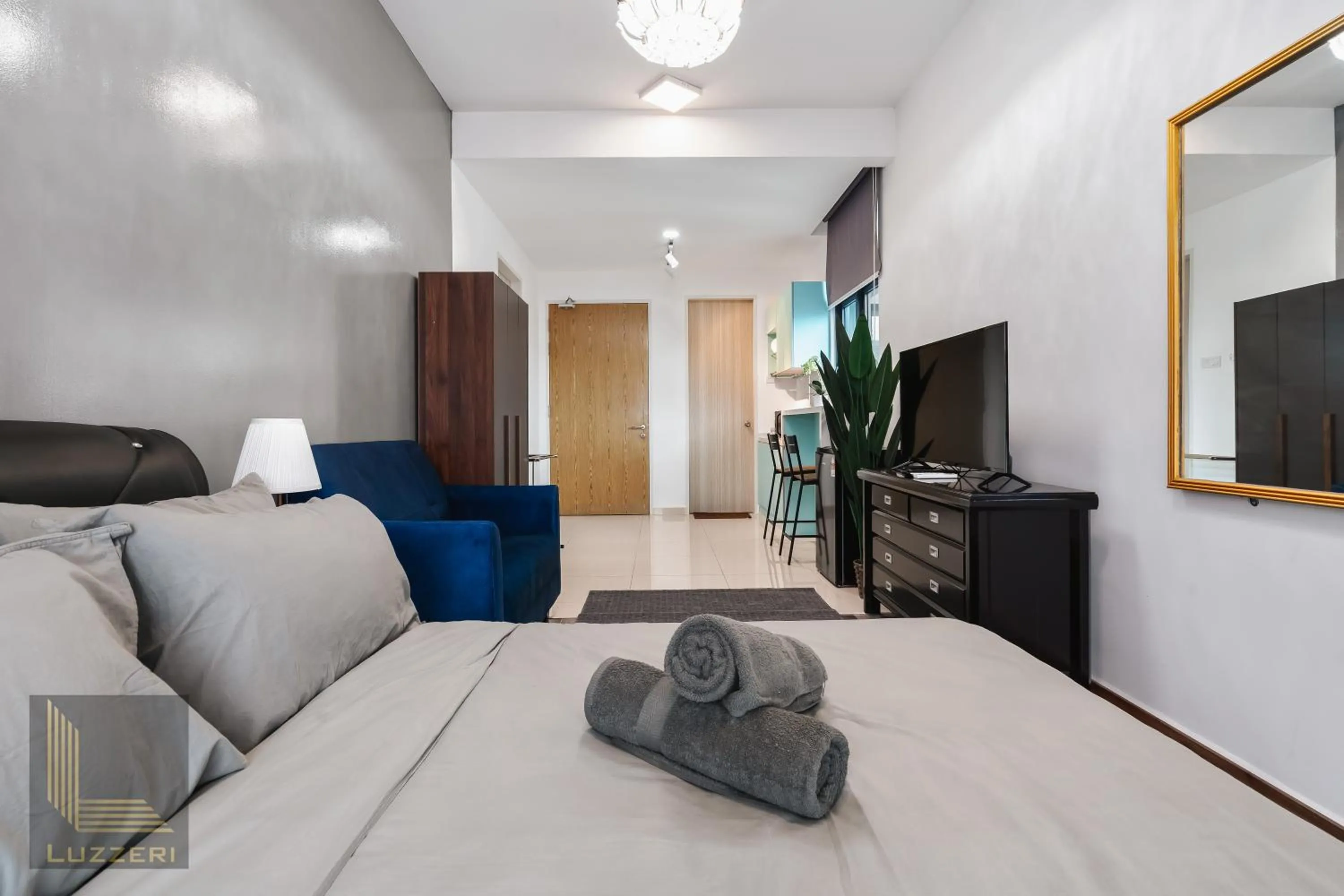 Bedroom, Bed in Legasi Kampung Baru Guesthouse