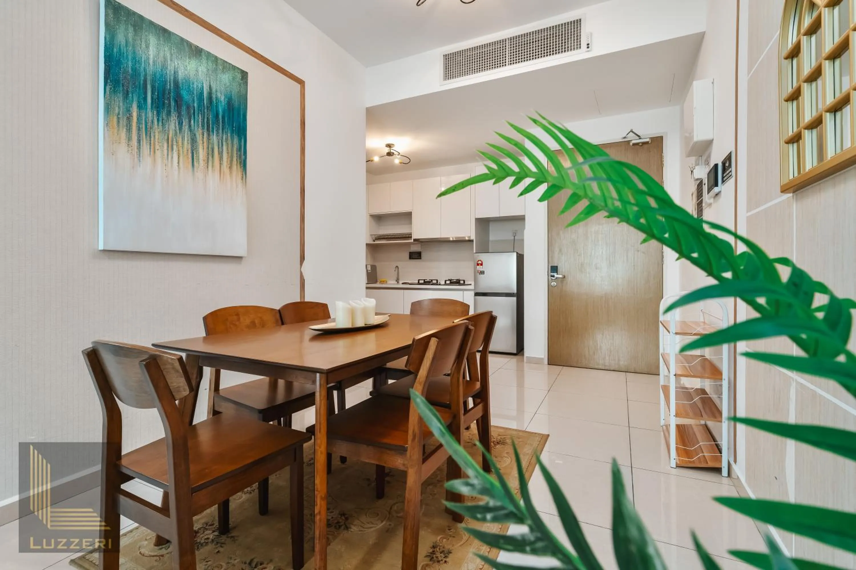Living room in Legasi Kampung Baru Guesthouse