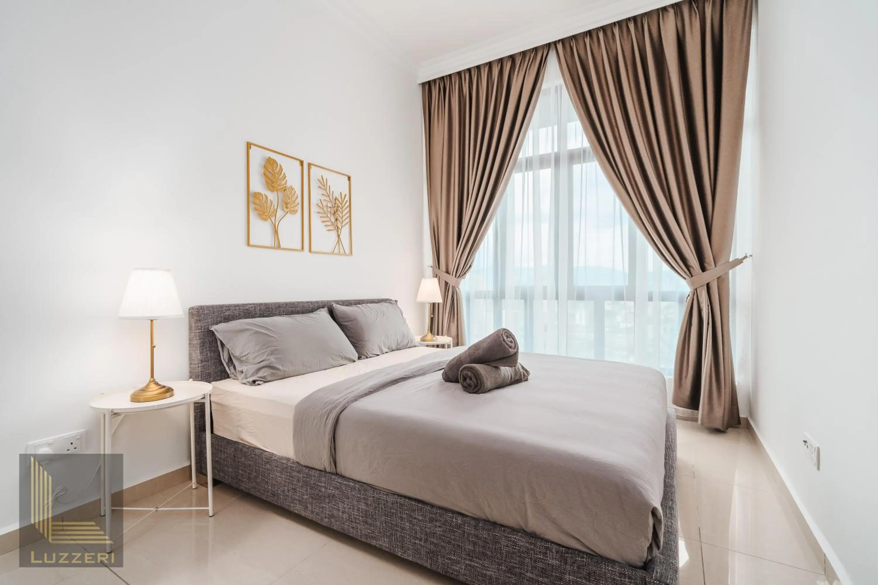 Bed in Legasi Kampung Baru Guesthouse