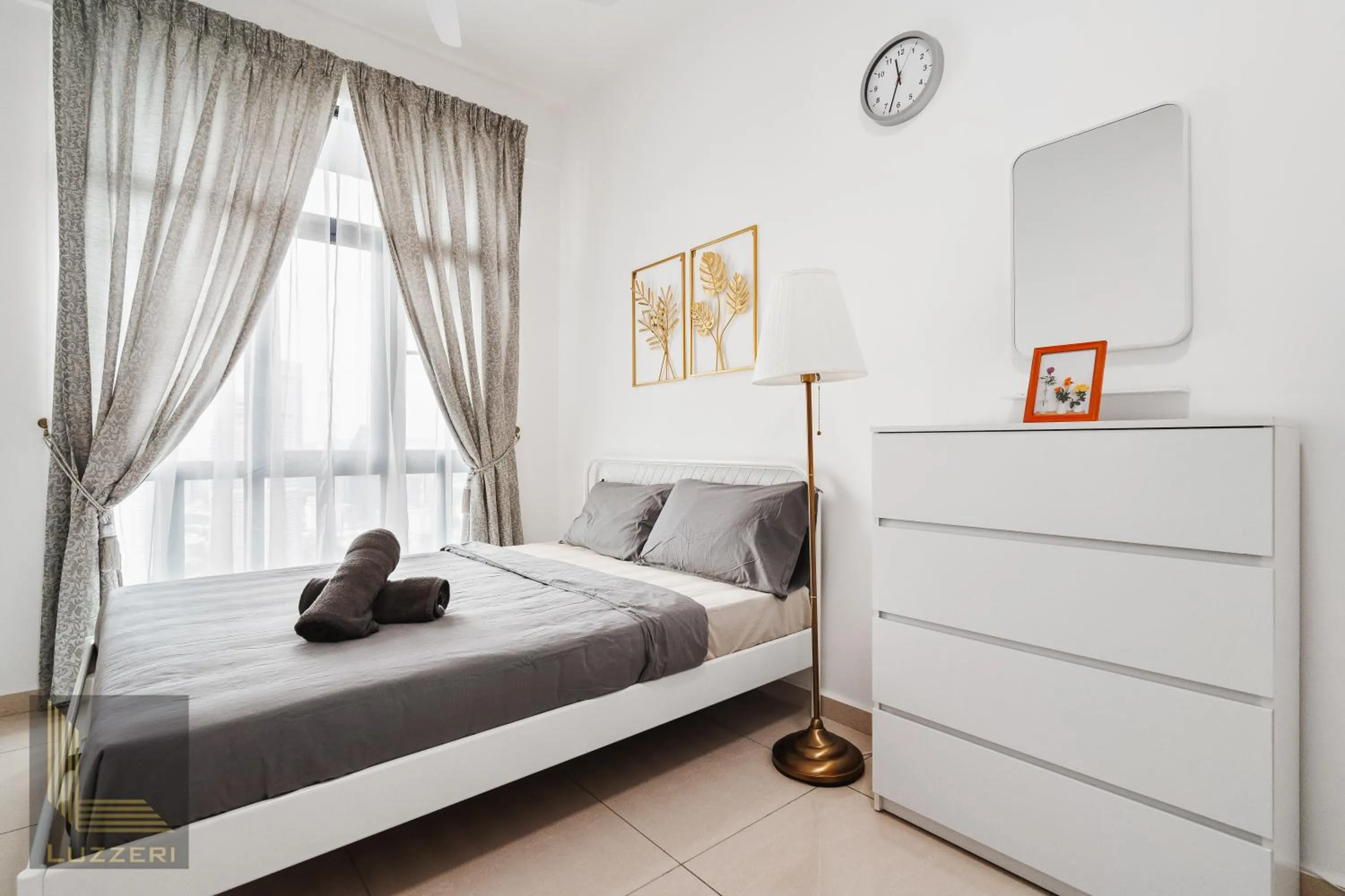 Bed in Legasi Kampung Baru Guesthouse