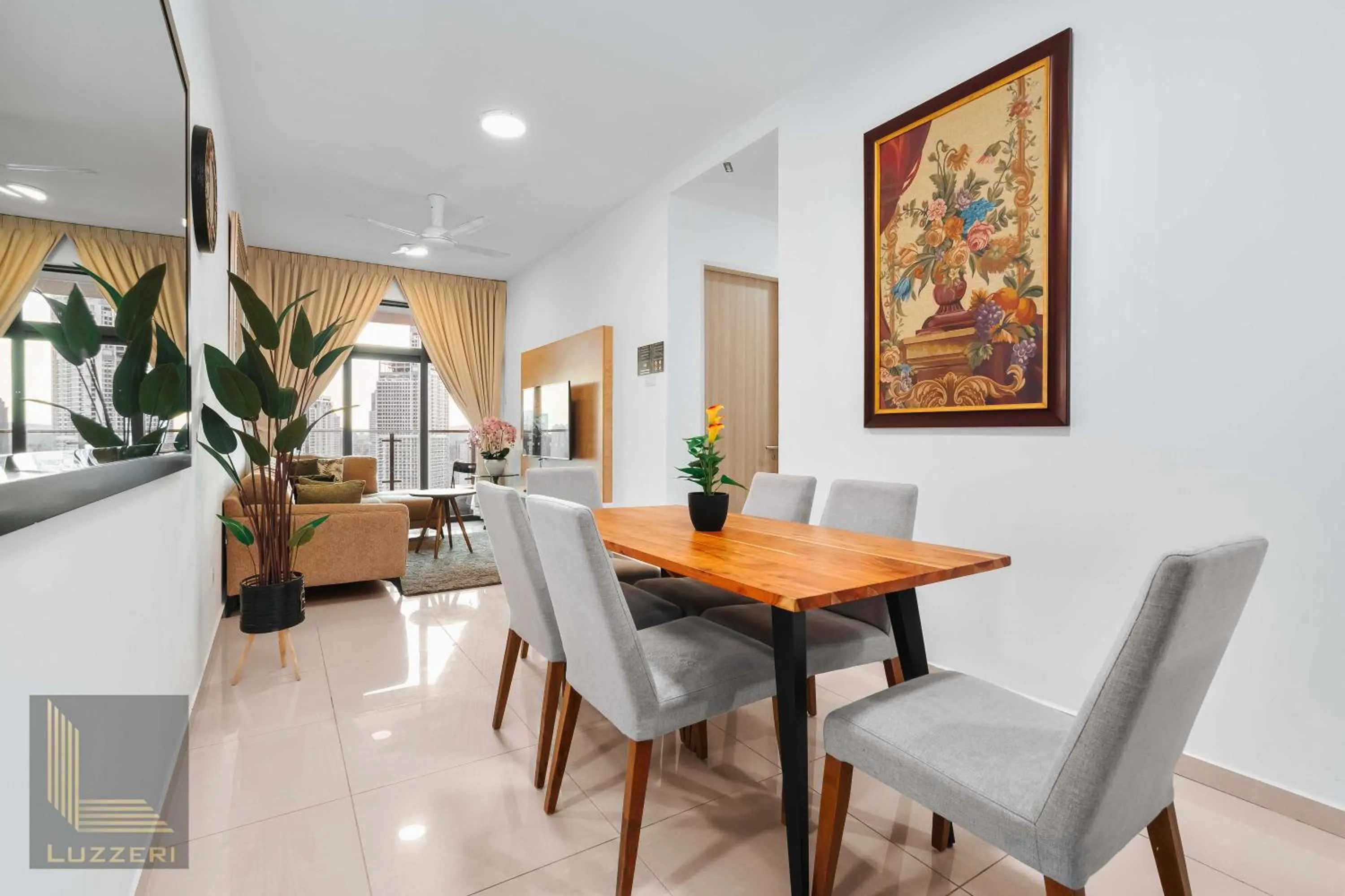 Kitchen or kitchenette in Legasi Kampung Baru Guesthouse