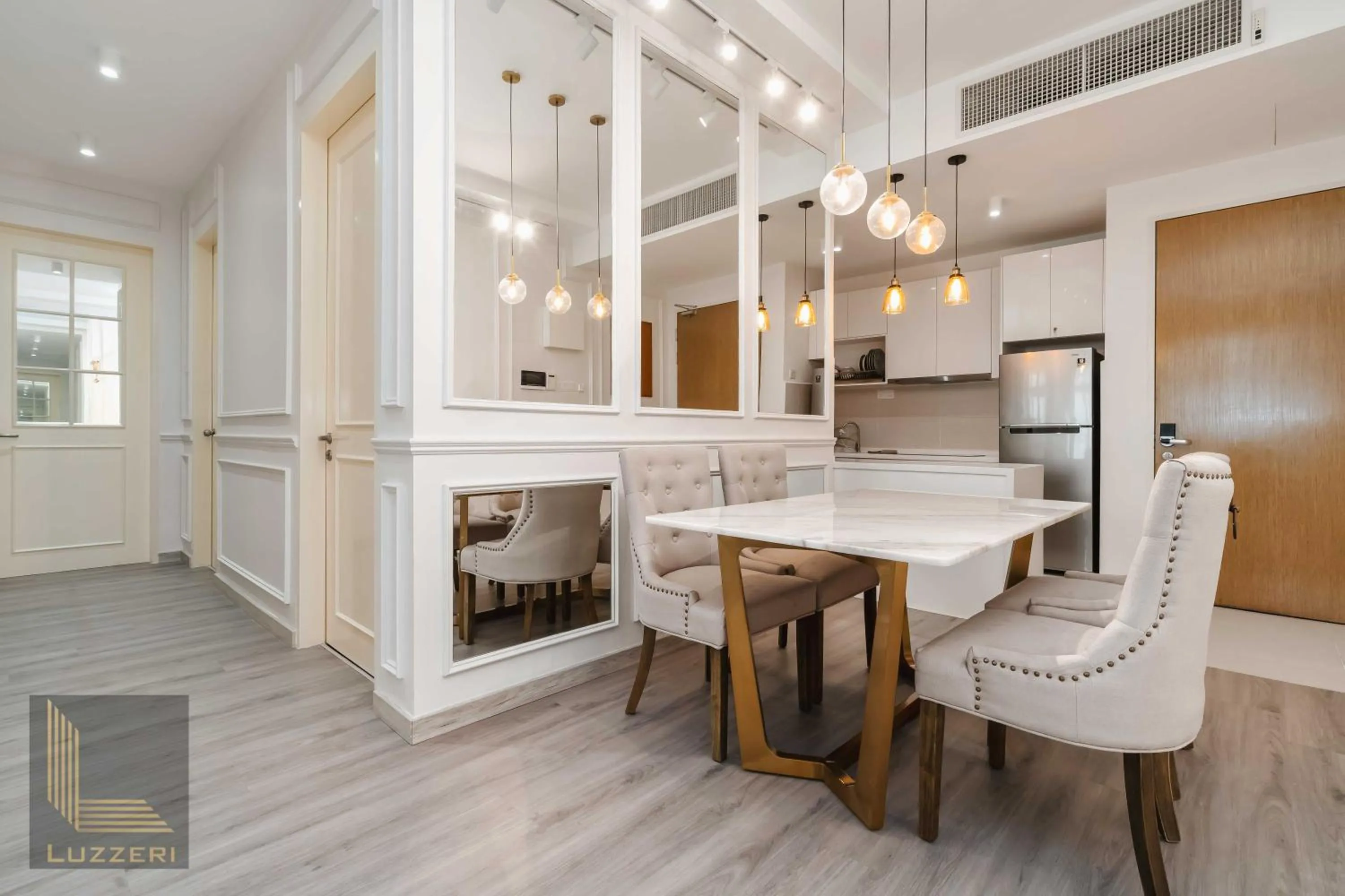 Dining area in Legasi Kampung Baru Guesthouse