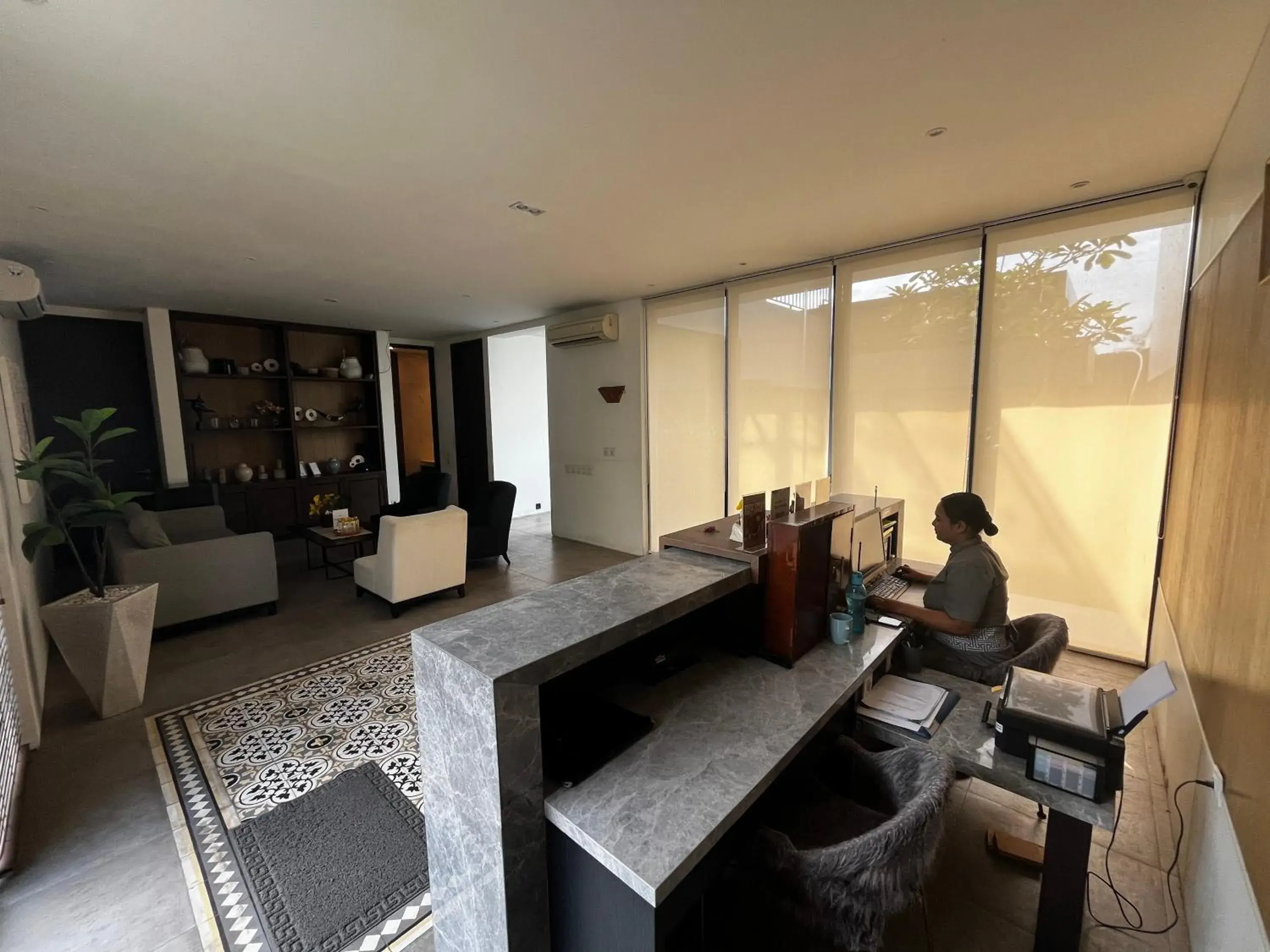 Lobby or reception in Nivasa Hotel Lobby or reception in Nivasa Hotel