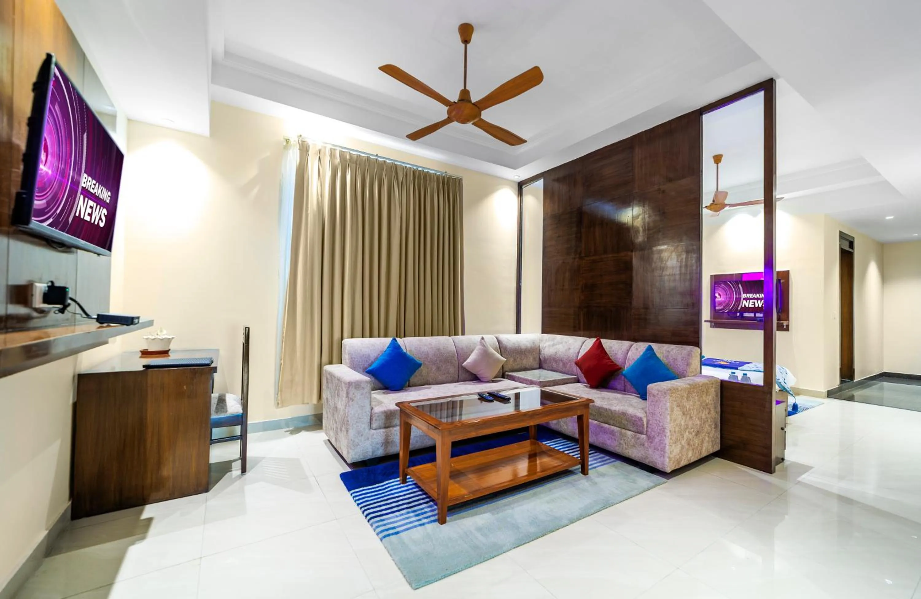 TV and multimedia in INDE Reva Resorts Rishhikesh