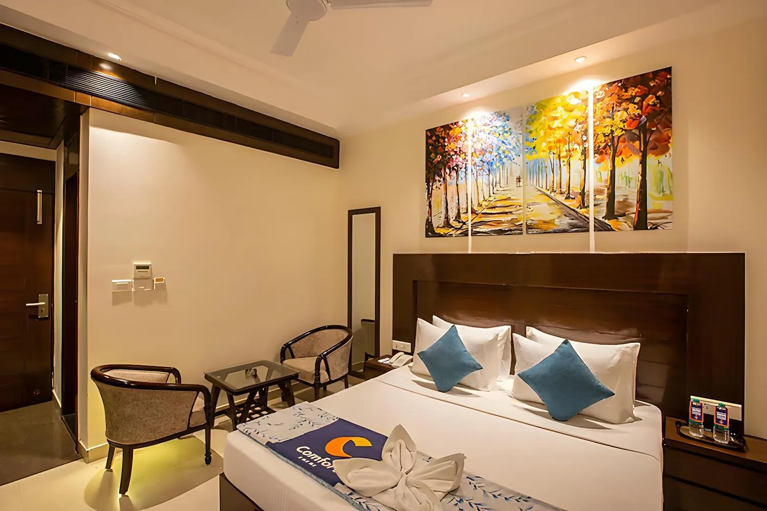 Bedroom in INDE Reva Resorts Rishhikesh