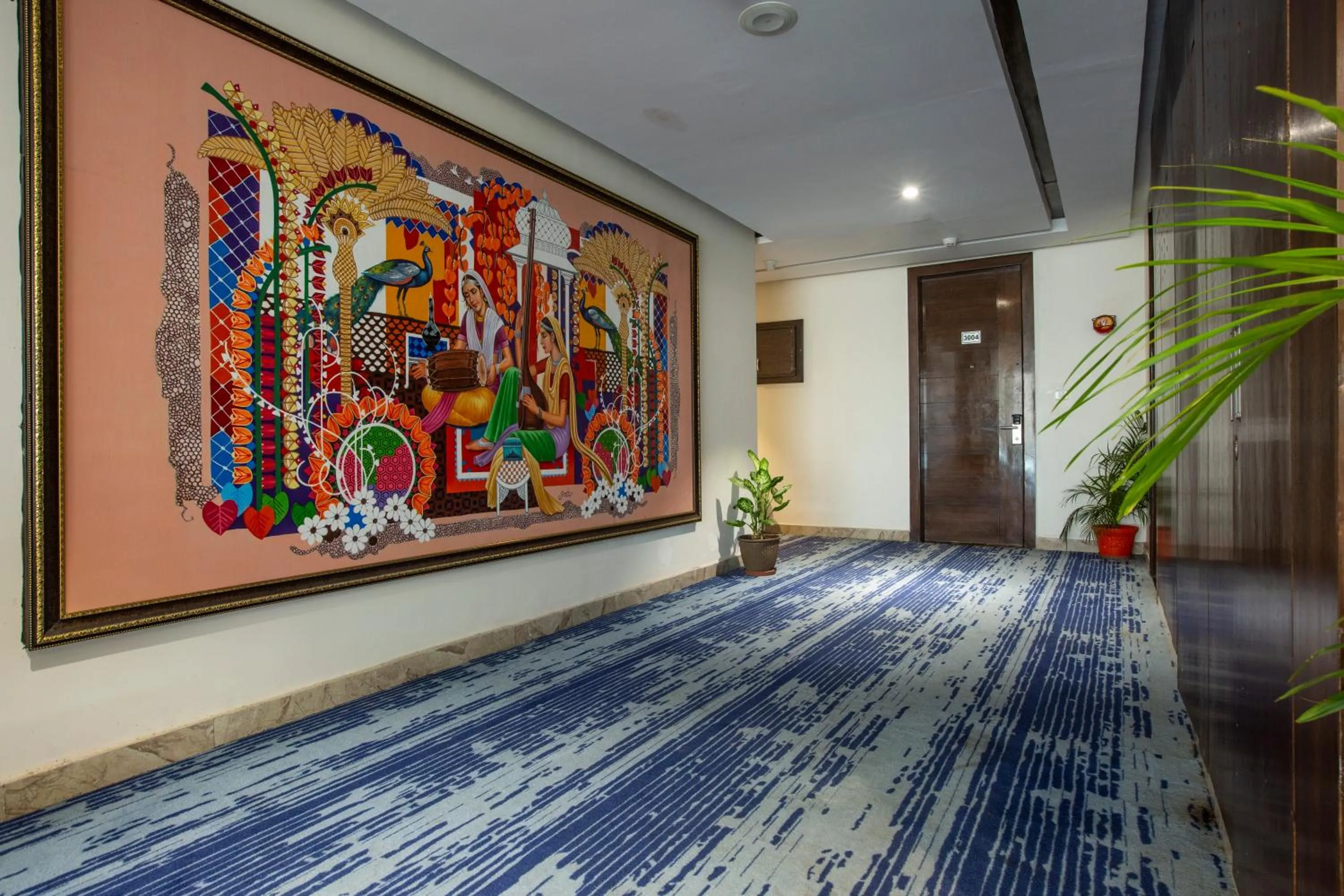 Decorative detail in INDE Reva Resorts Rishhikesh