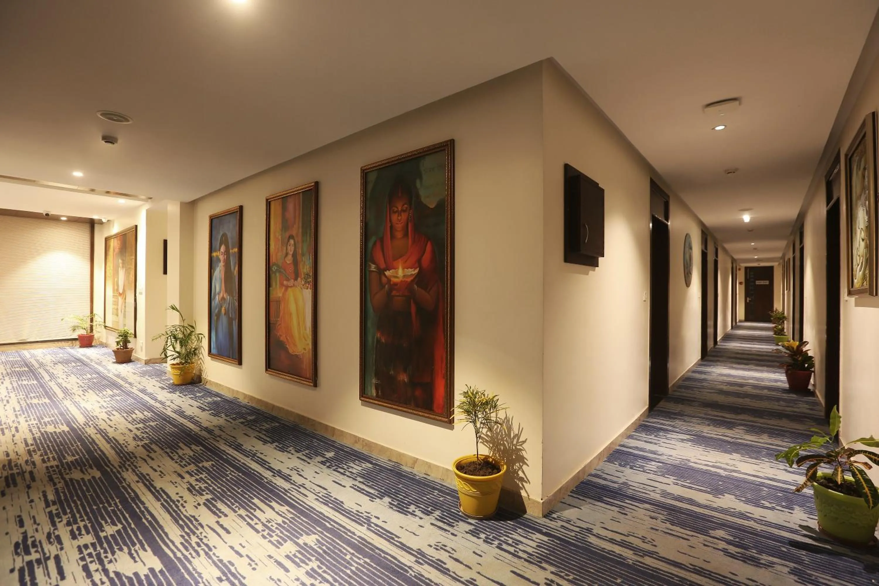 Decorative detail in INDE Reva Resorts Rishhikesh