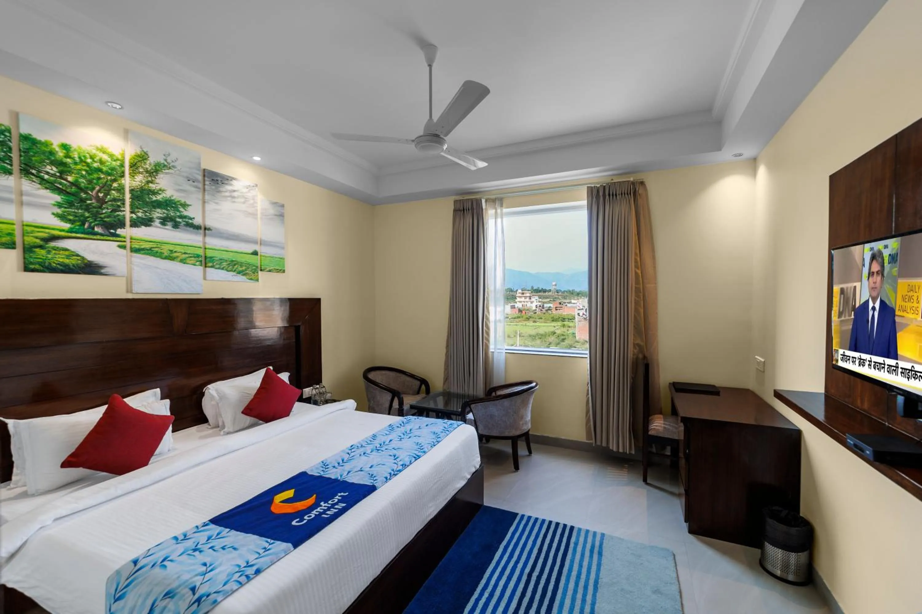 Bed in INDE Reva Resorts Rishhikesh