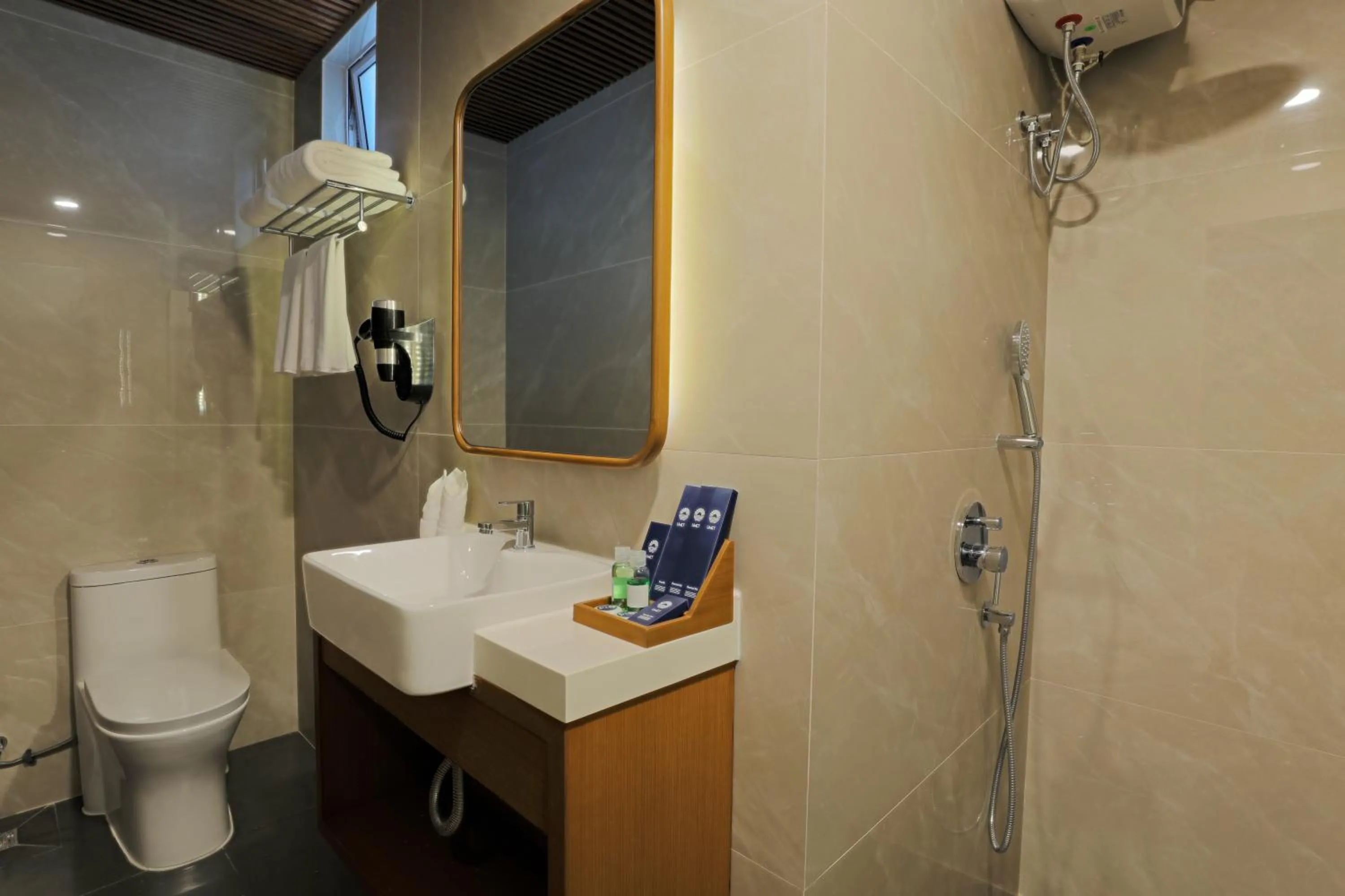 towels in UMET Seaview Hotel with Free Airport Pick up and Drop T&C Apply