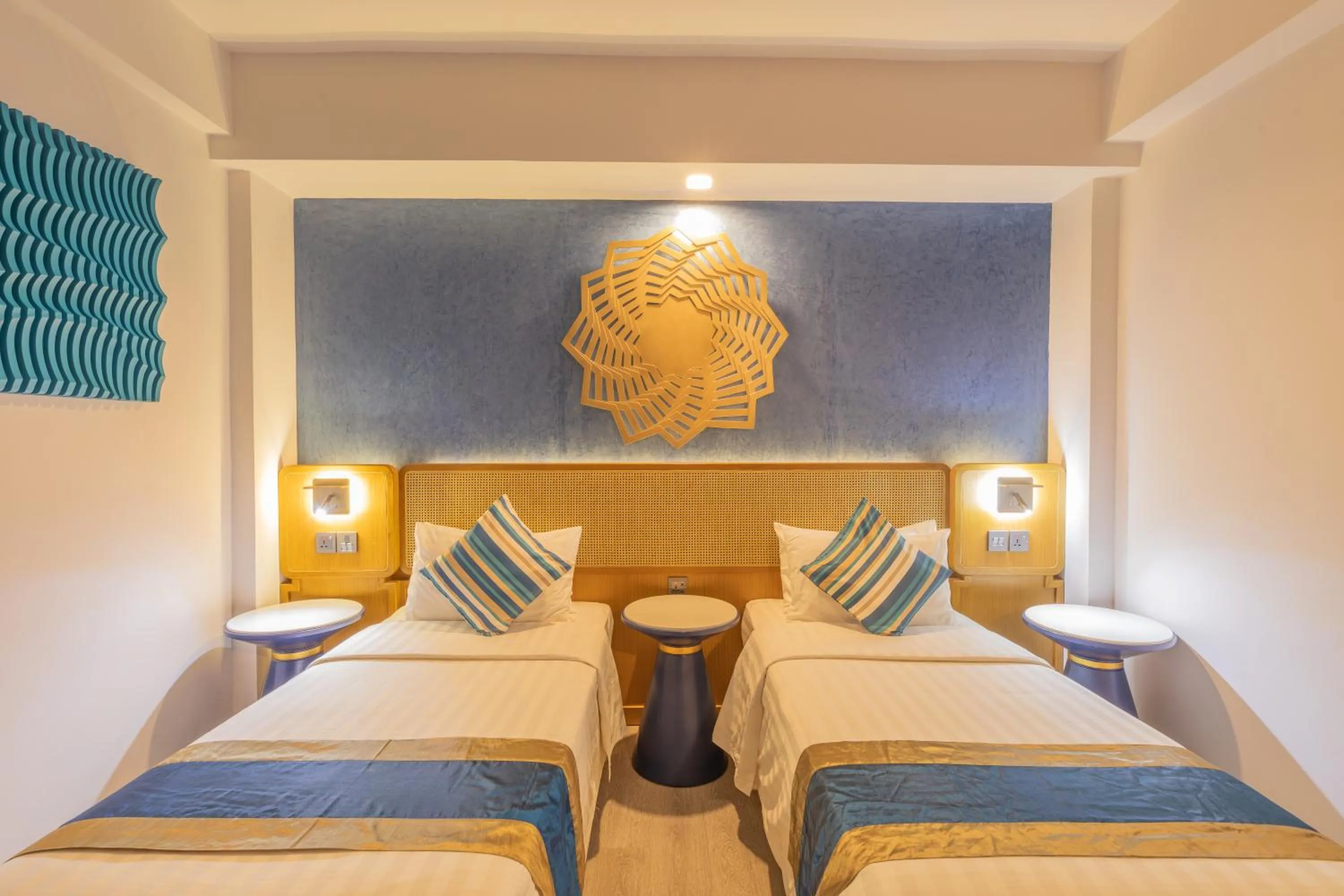 Bed in UMET Seaview Hotel with Free Airport Pick up and Drop T&C Apply
