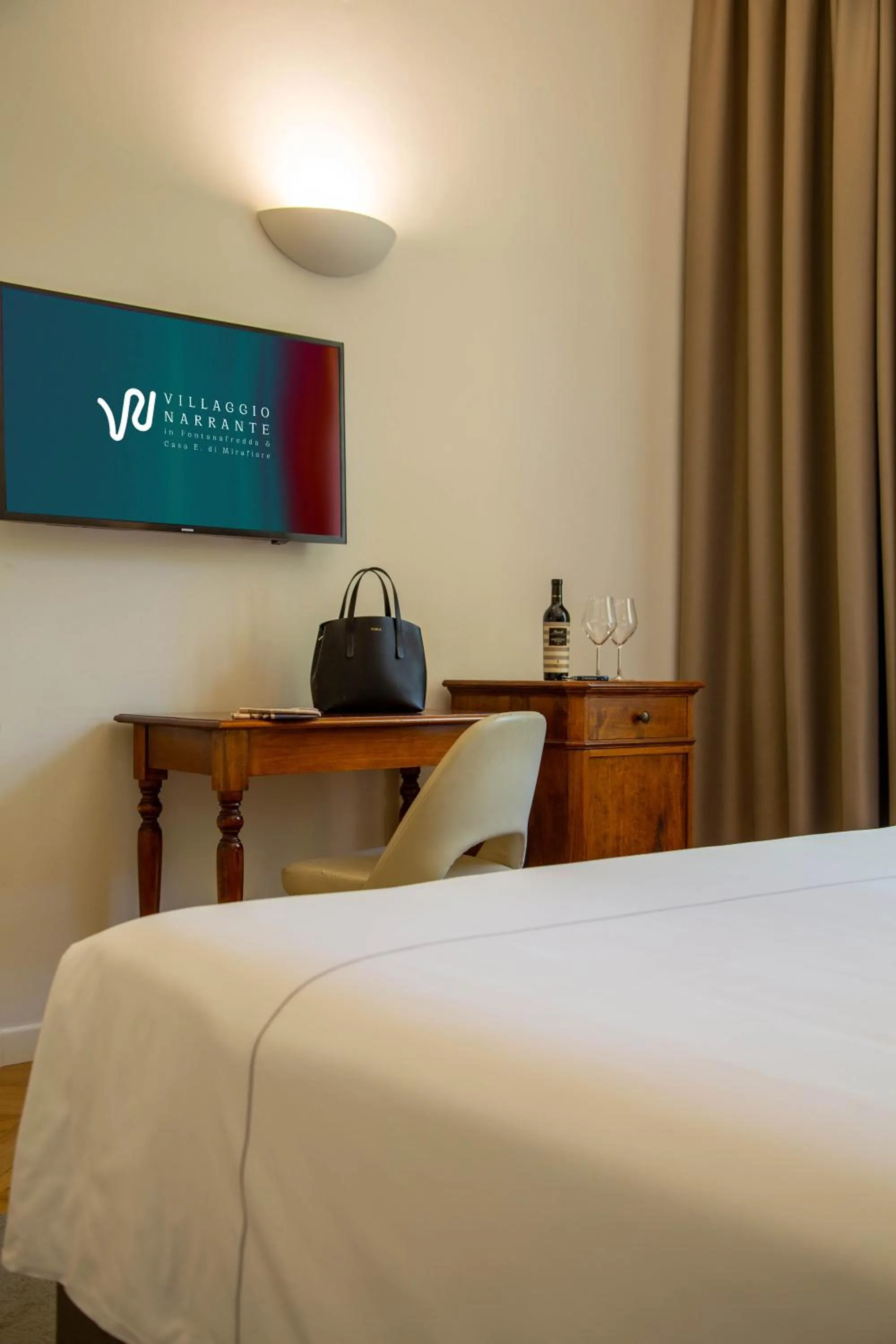 Bed in Villaggio Narrante - Foresteria delle Vigne