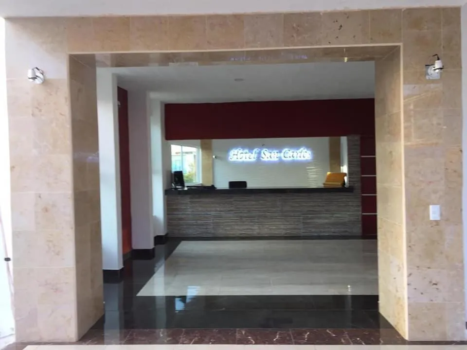 Lobby or reception in Hotel San Carlos Yautepec