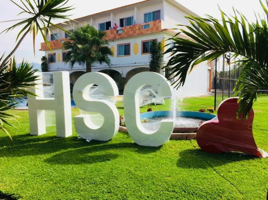 Property building in Hotel San Carlos Yautepec