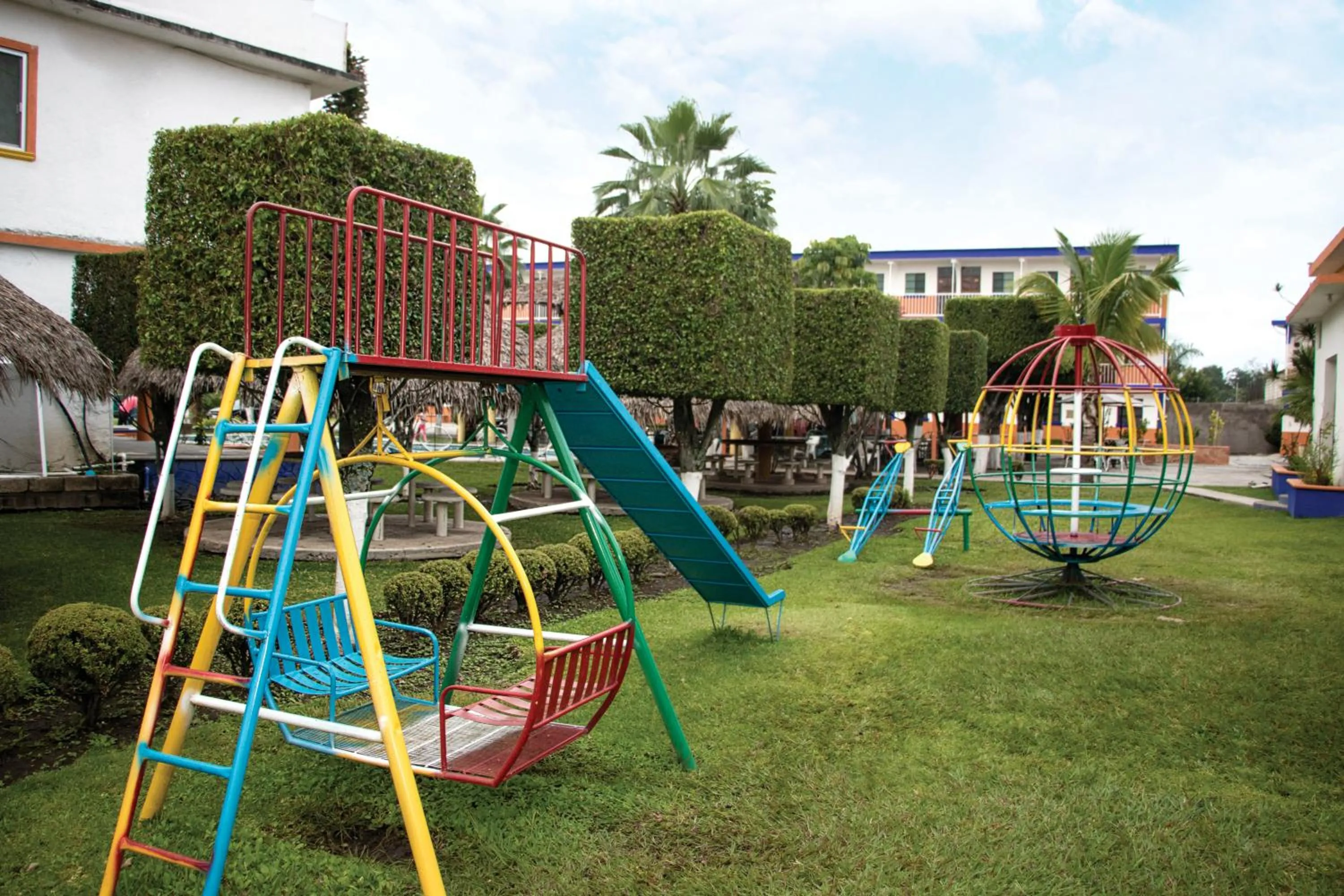 Children play ground in Hotel San Carlos Yautepec