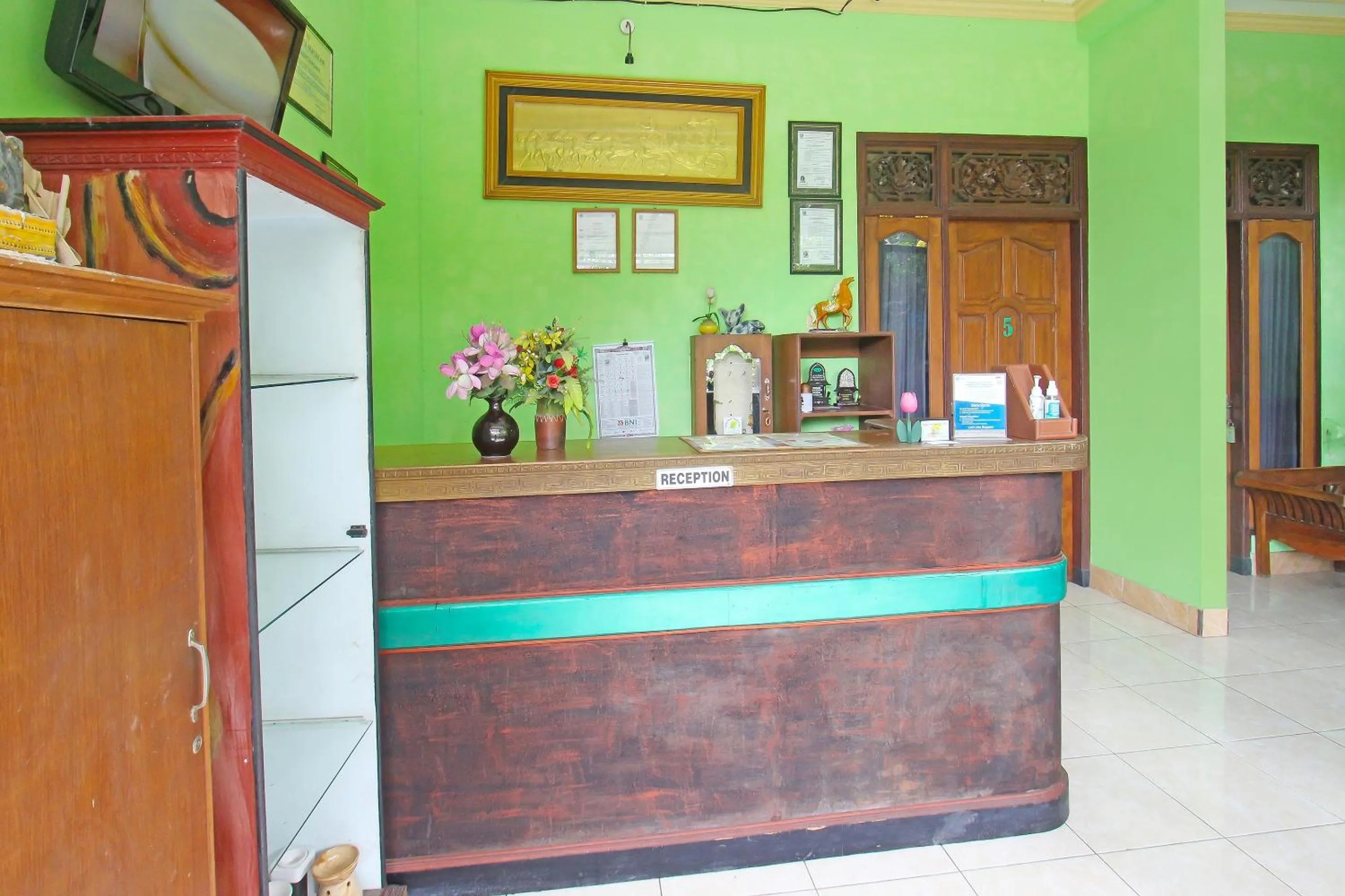 Lobby or reception in OYO 91564 Ayodya Guest House