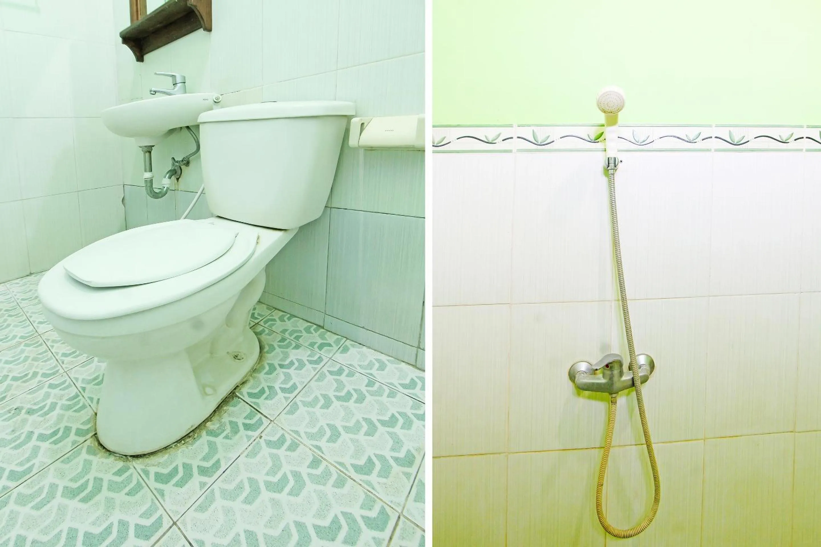 Bathroom in OYO 91564 Ayodya Guest House