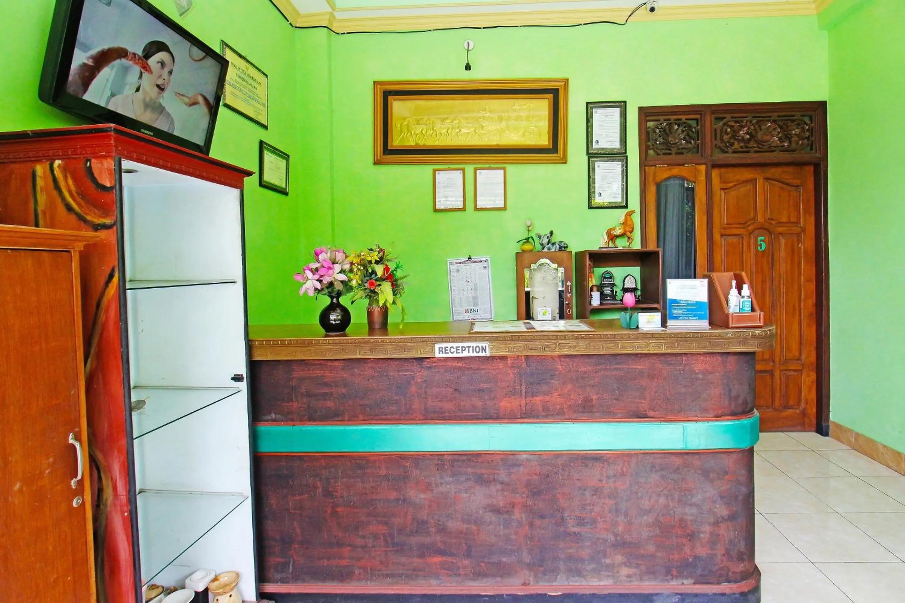 Lobby or reception in OYO 91564 Ayodya Guest House