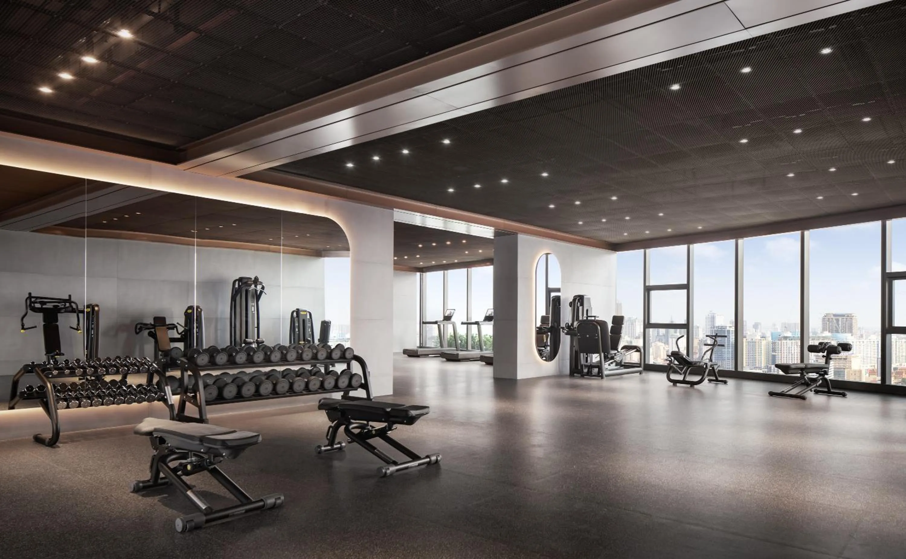 Fitness centre/facilities in Citadines Flatiron Phnom Penh
