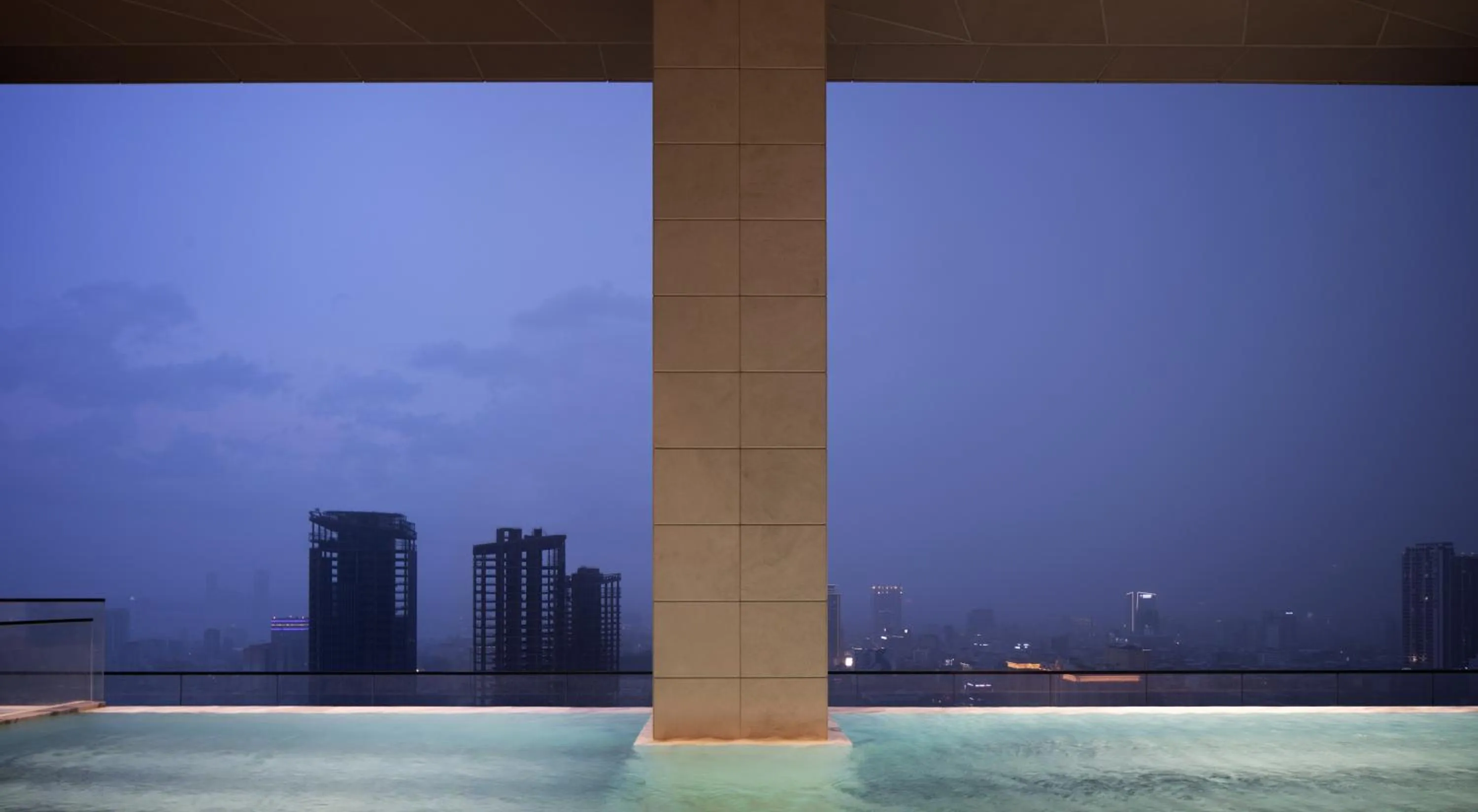 Swimming pool in Citadines Flatiron Phnom Penh