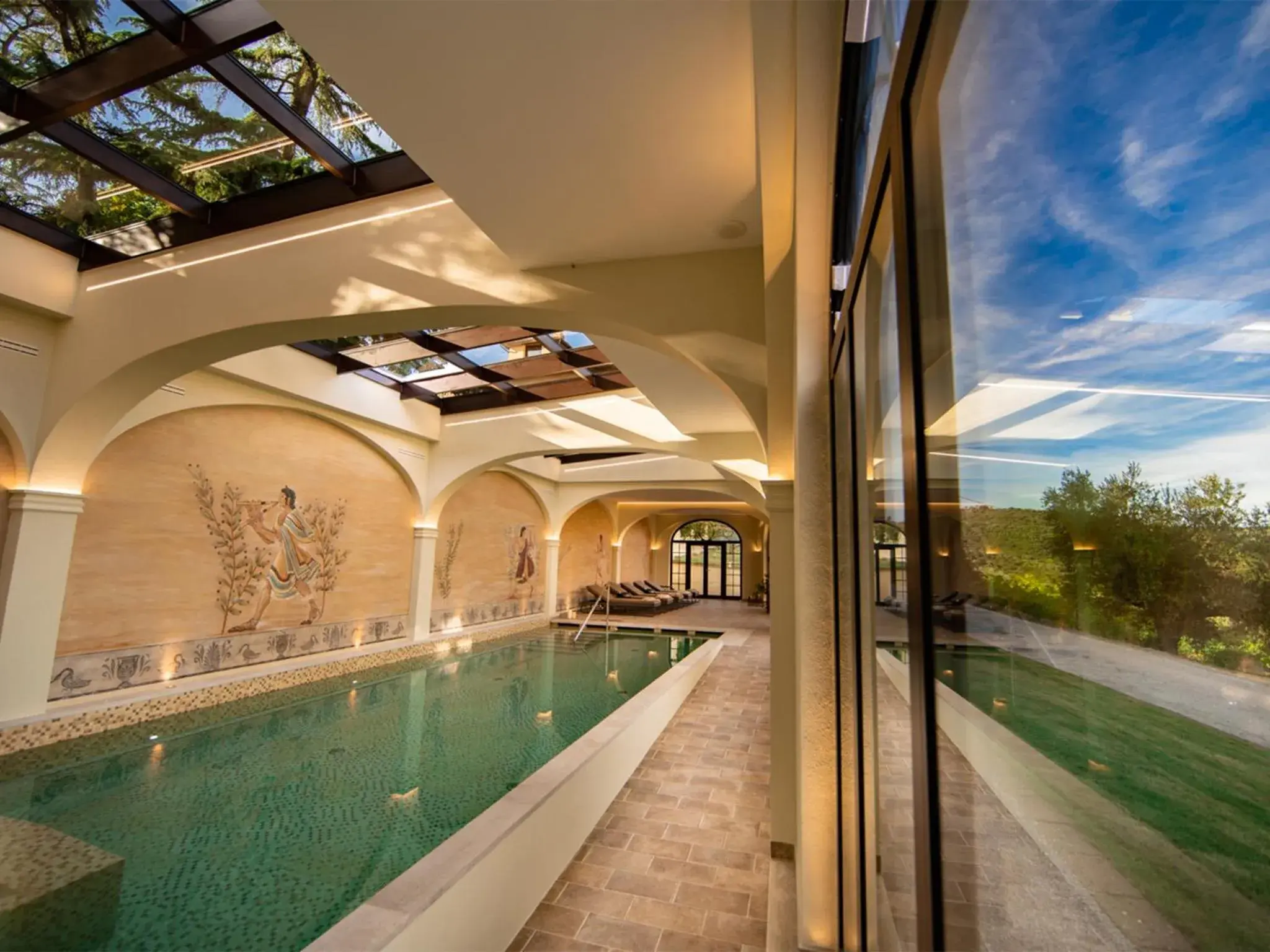 Spa and wellness centre/facilities in Relais Villa Monte Solare Wellness & SPA Spa and wellness centre/facilities in Relais Villa Monte Solare Wellness & SPA