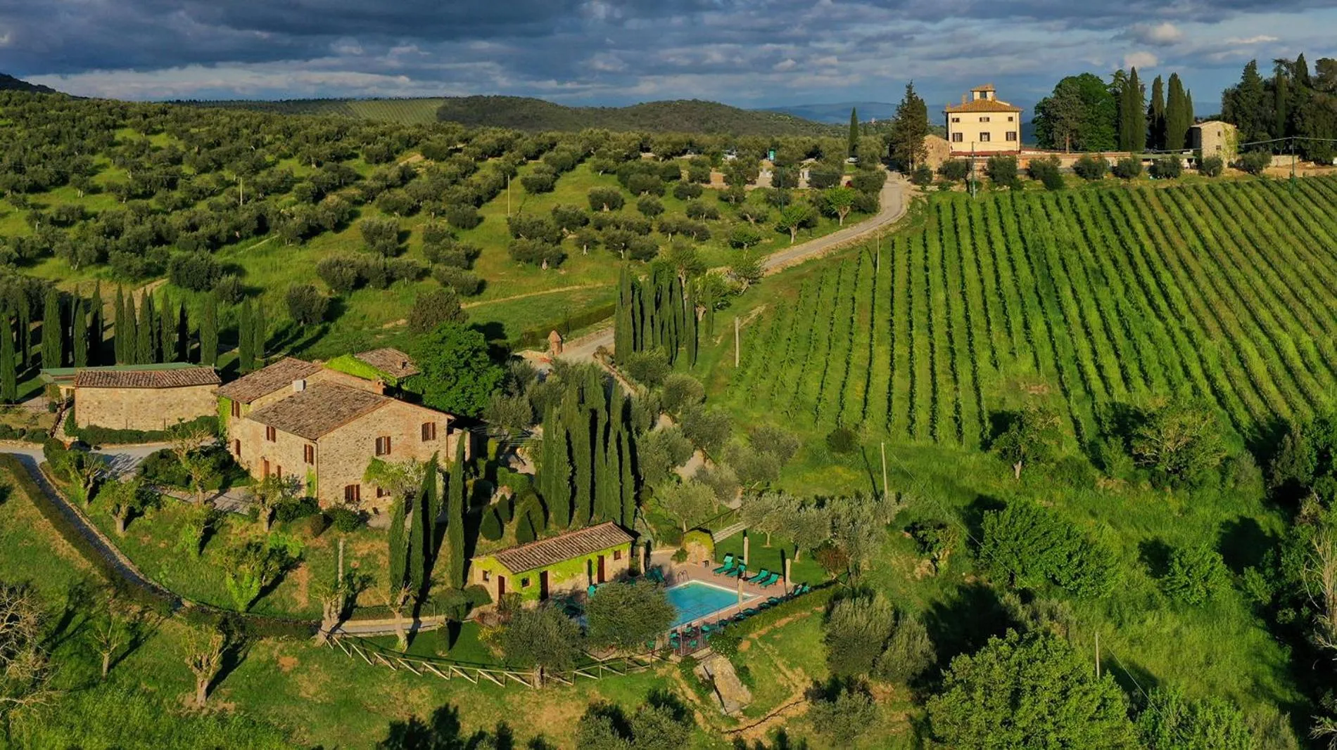 Natural landscape in Relais Villa Monte Solare Wellness & SPA
