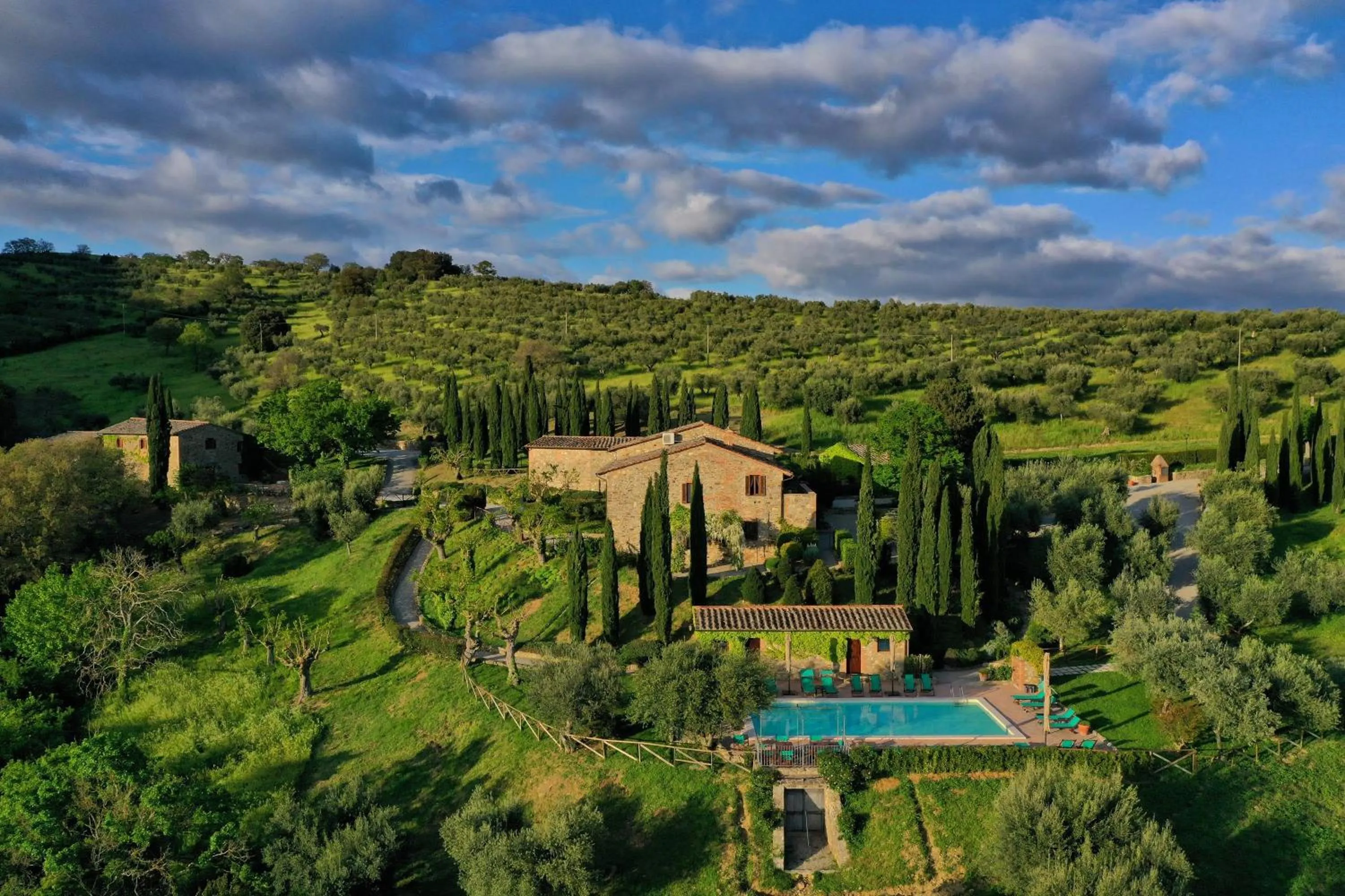Natural landscape in Relais Villa Monte Solare Wellness & SPA