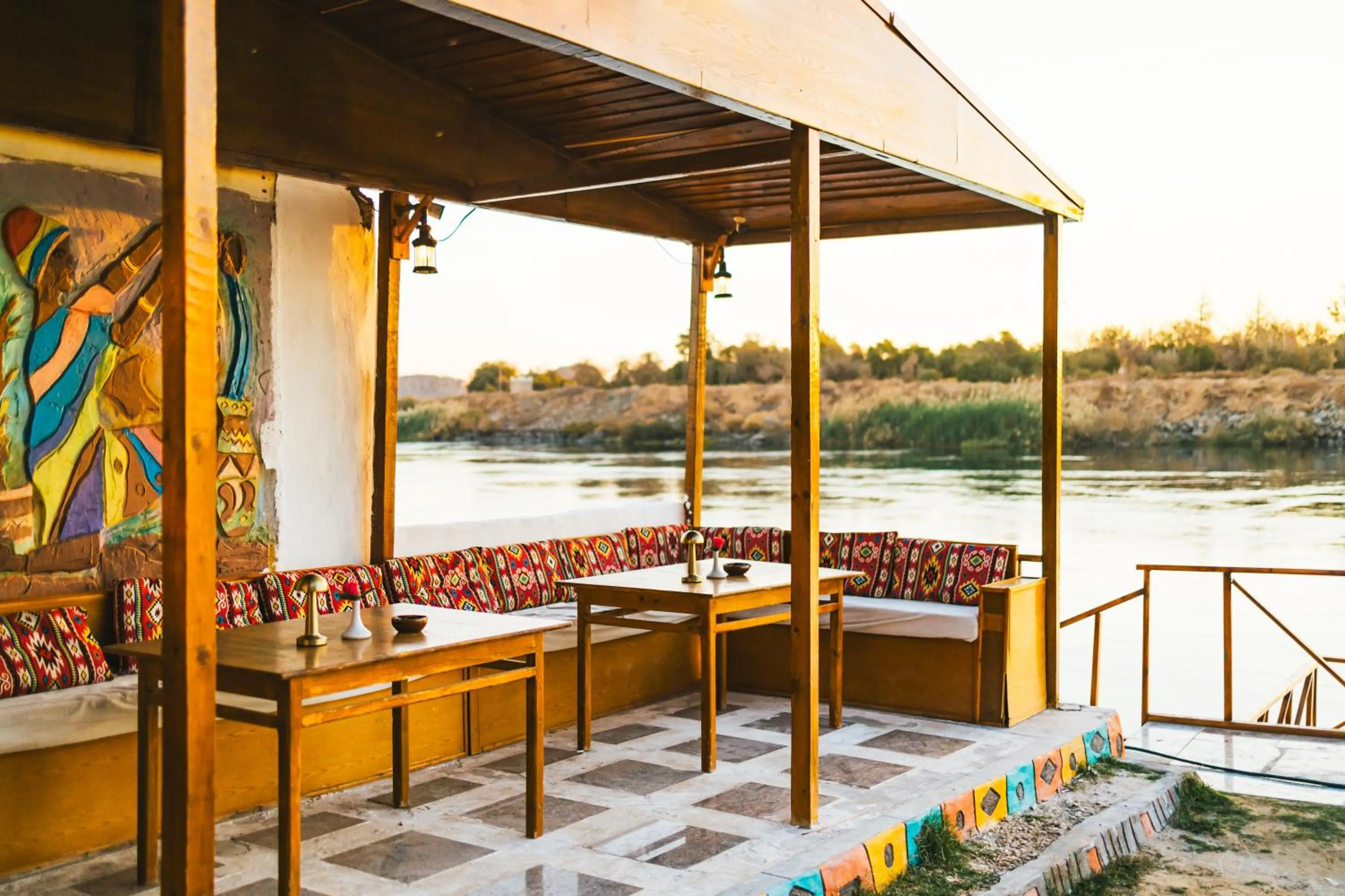 Seating area in Fenti Nubian Resort